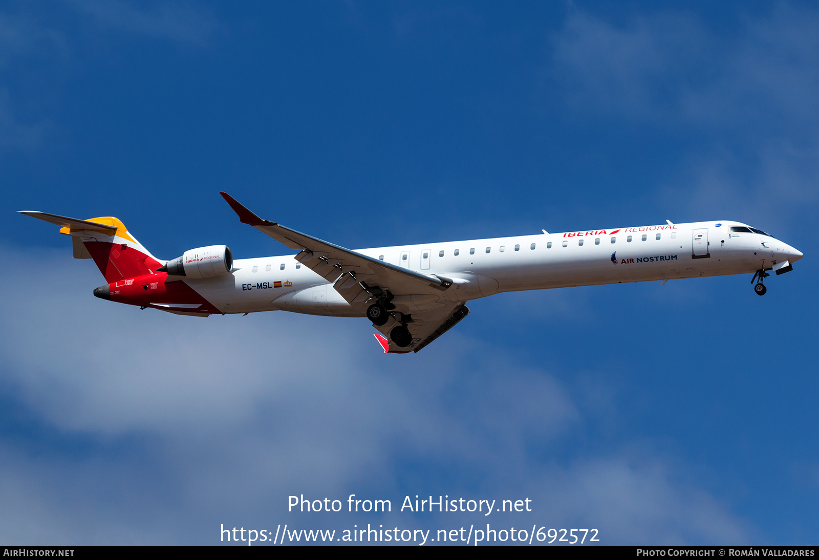 Aircraft Photo of EC-MSL | Bombardier CRJ-1000 (CL-600-2E25) | Iberia Regional | AirHistory.net #692572