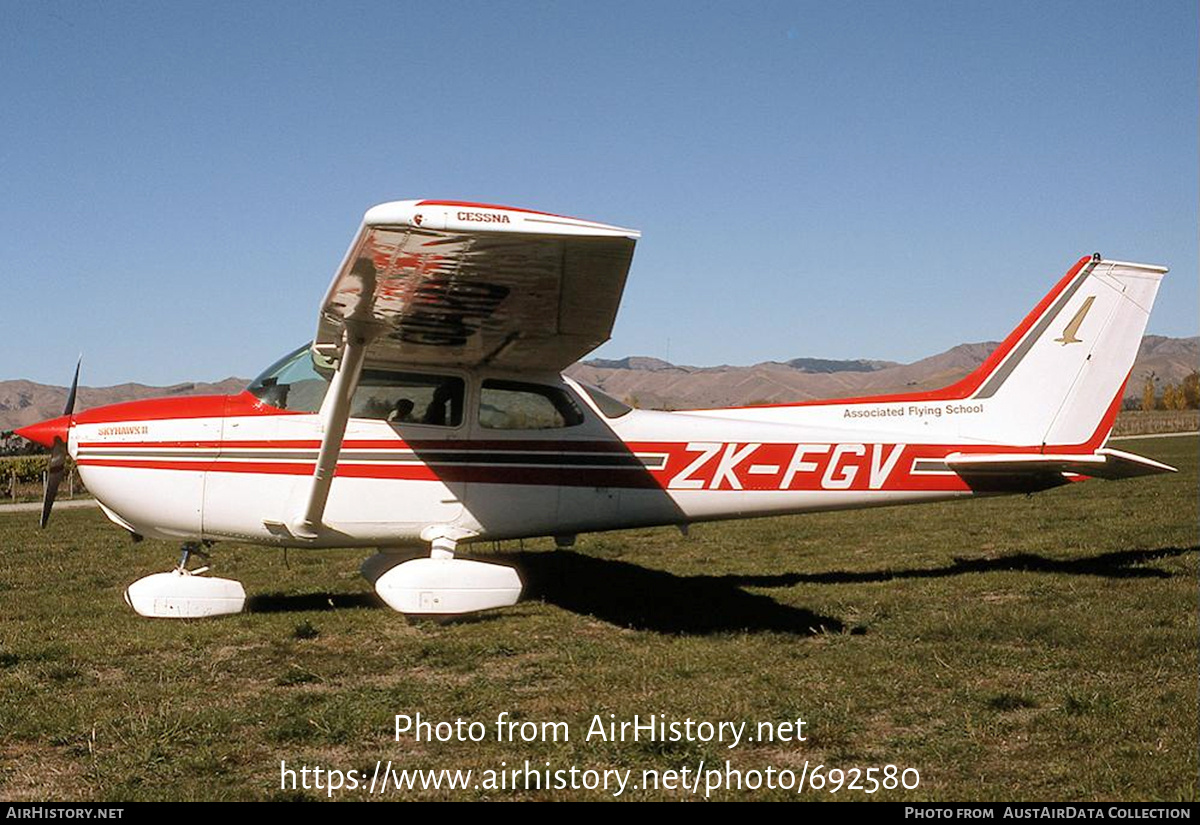 Aircraft Photo of ZK-FGV | Cessna 172M Skyhawk | Associated Flying School | AirHistory.net #692580