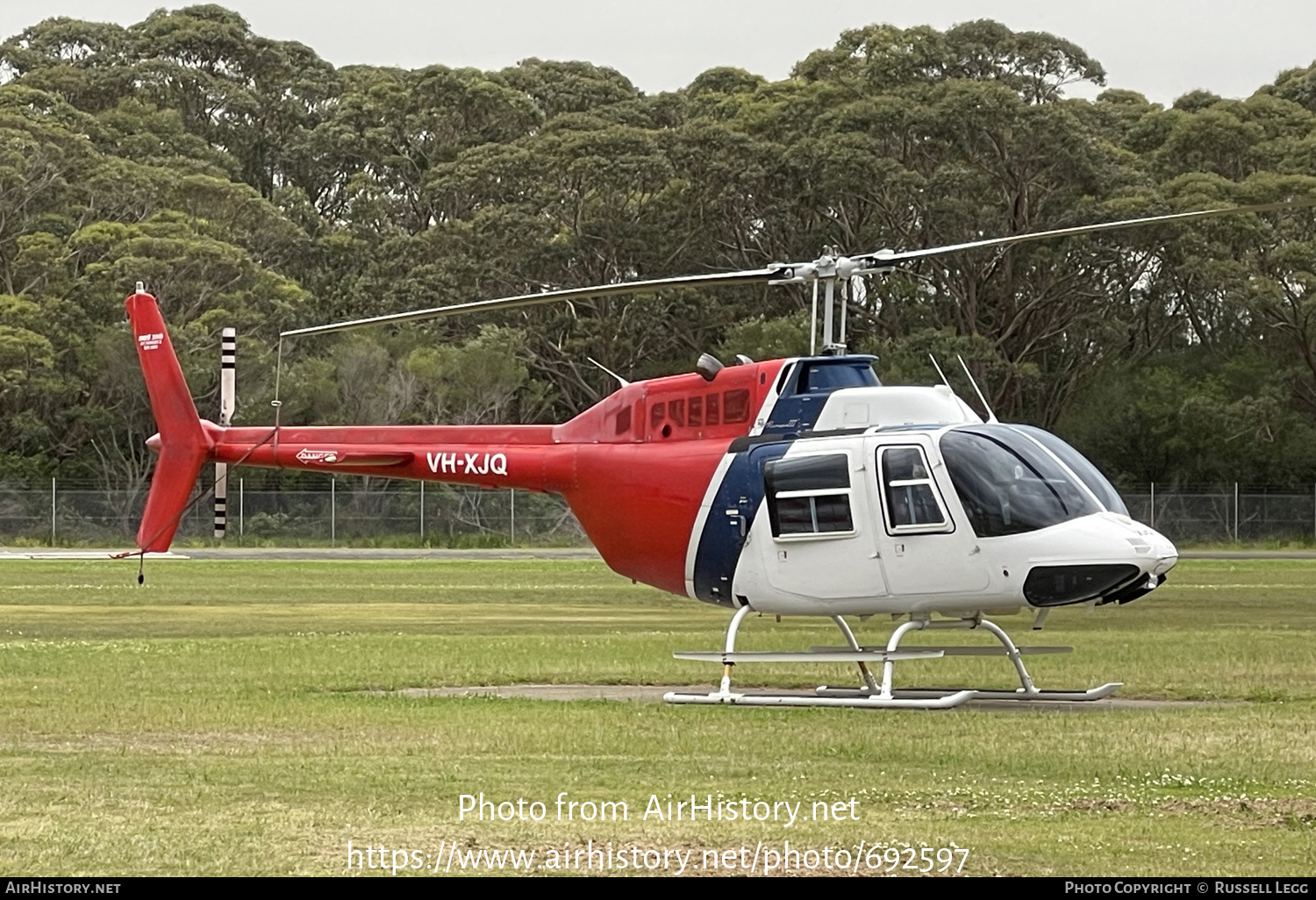 Aircraft Photo of VH-XJQ | Bell 206B-3 JetRanger III | AirHistory.net #692597