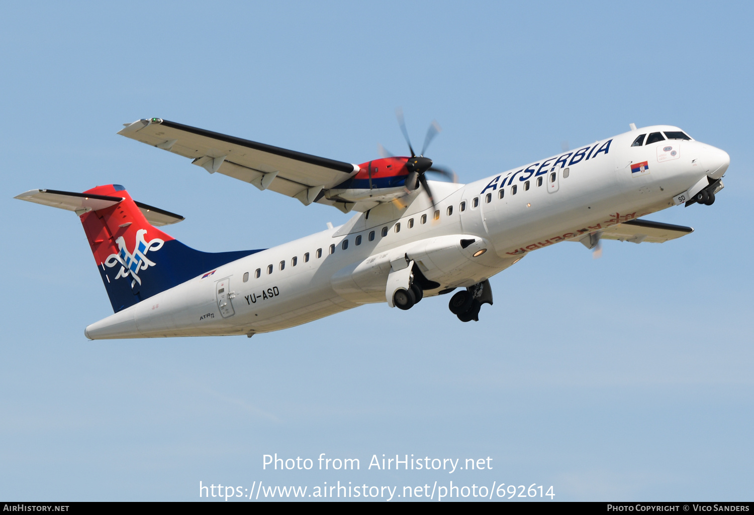 Aircraft Photo of YU-ASD | ATR ATR-72-600 (ATR-72-212A) | Air Serbia | AirHistory.net #692614