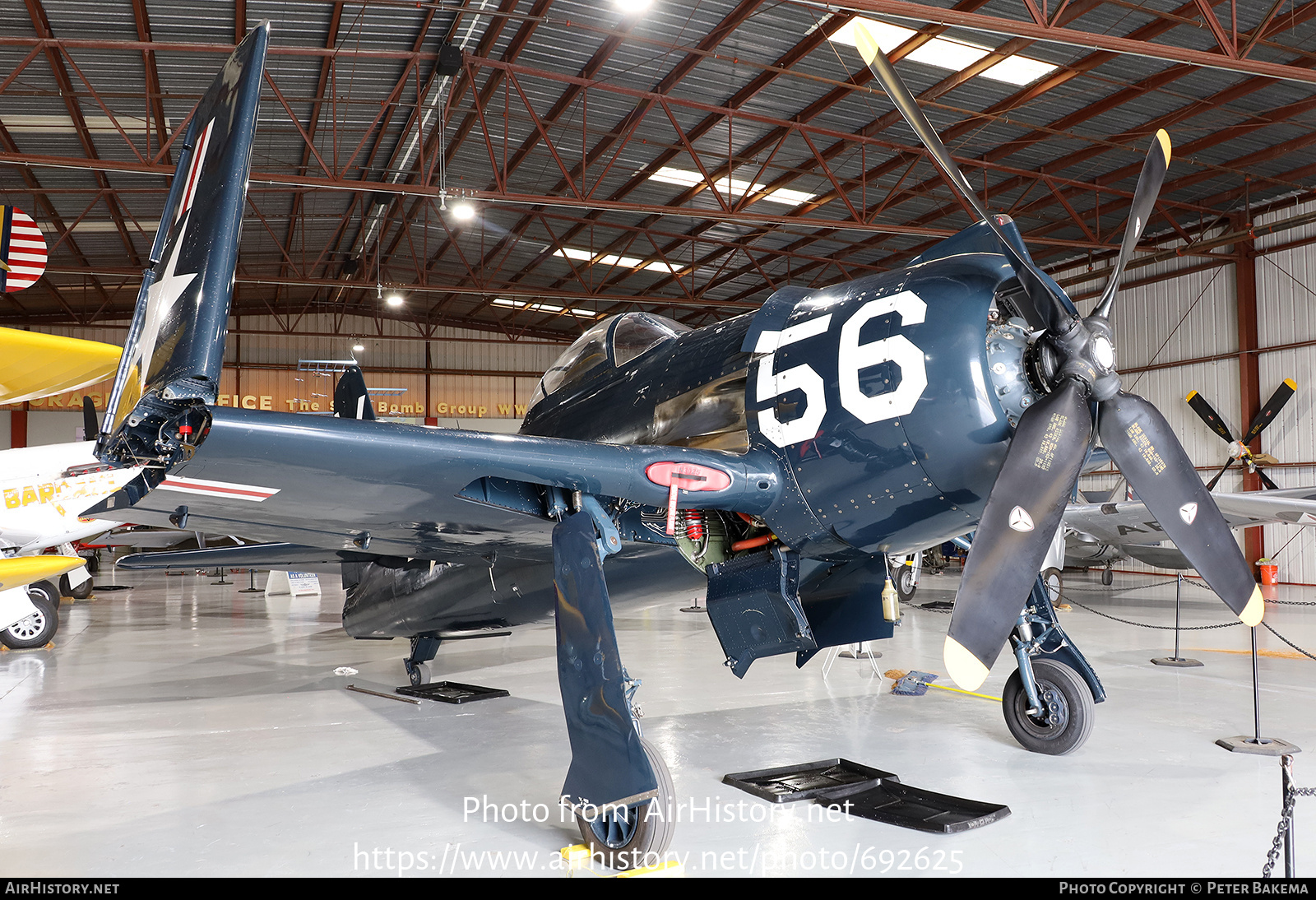 Aircraft Photo of N3025 / 121707 | Grumman F8F-2 Bearcat | USA - Navy | AirHistory.net #692625