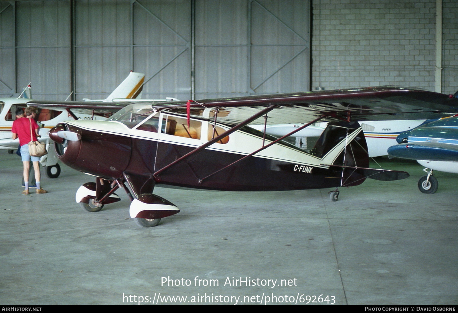 Aircraft Photo of C-FUNK | Funk B85C | AirHistory.net #692643