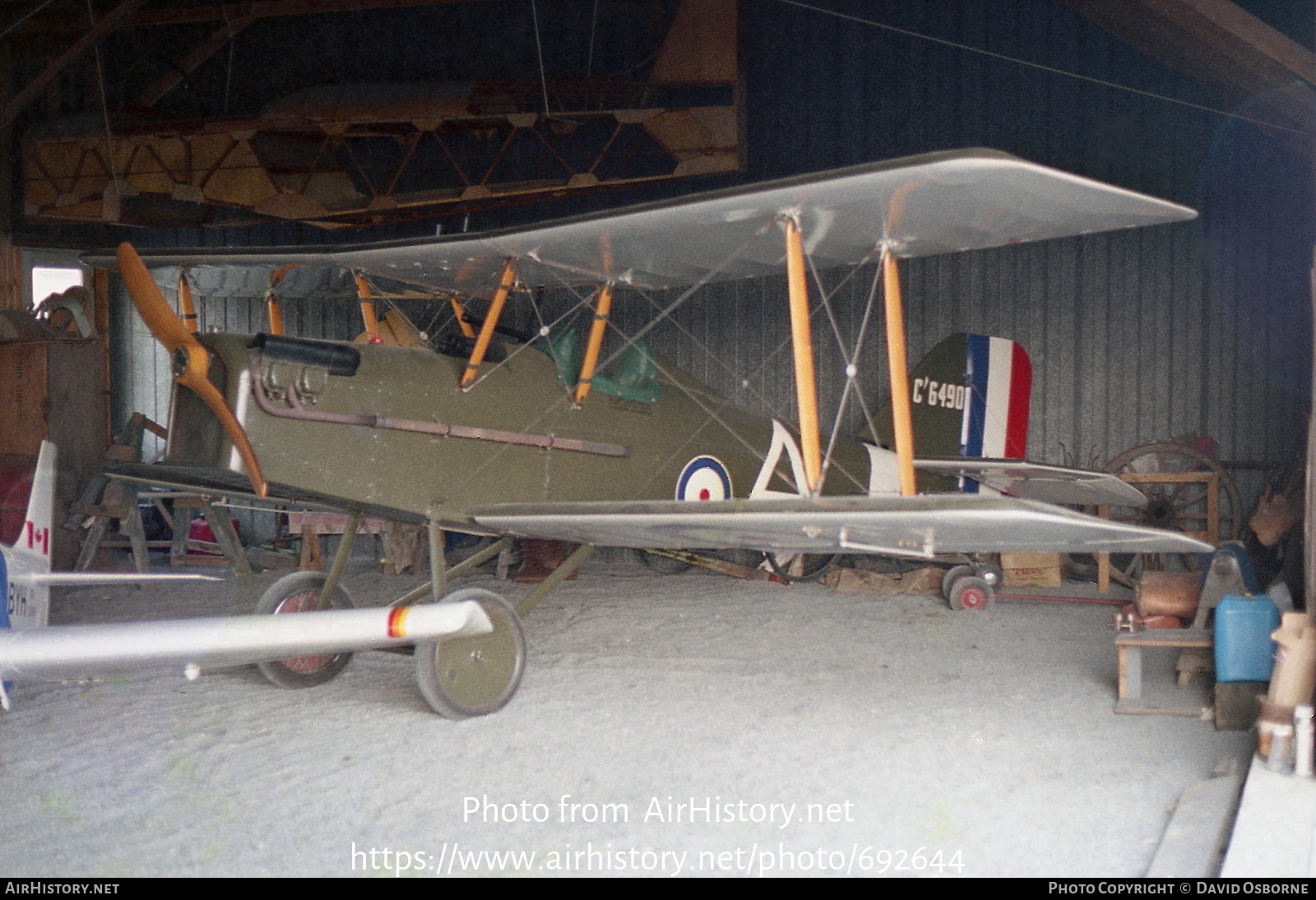 Aircraft Photo of Not known / C6490 | Replica Plans SE-5A | AirHistory.net #692644