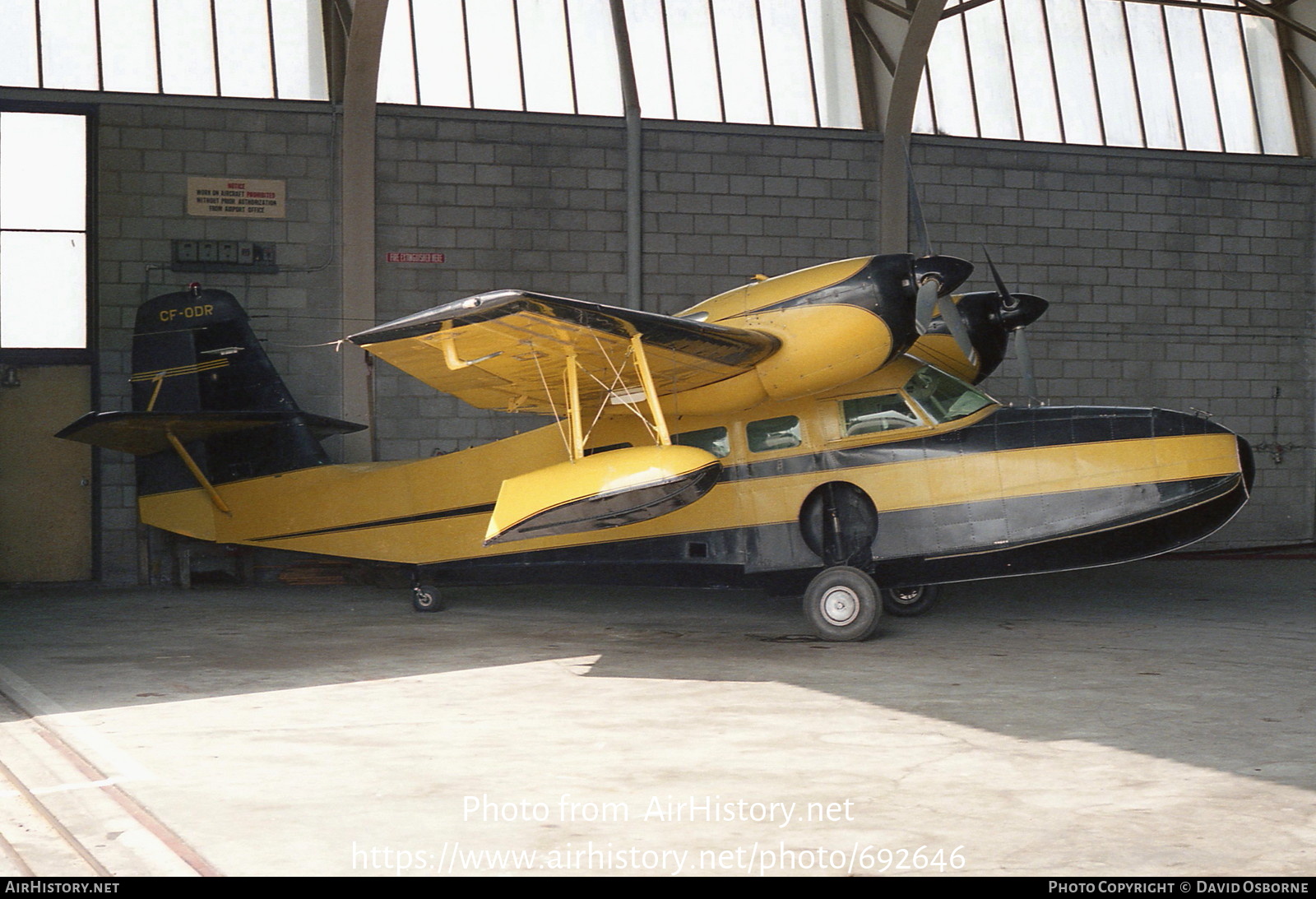 Aircraft Photo of CF-ODR | McKinnon Super Widgeon | AirHistory.net #692646