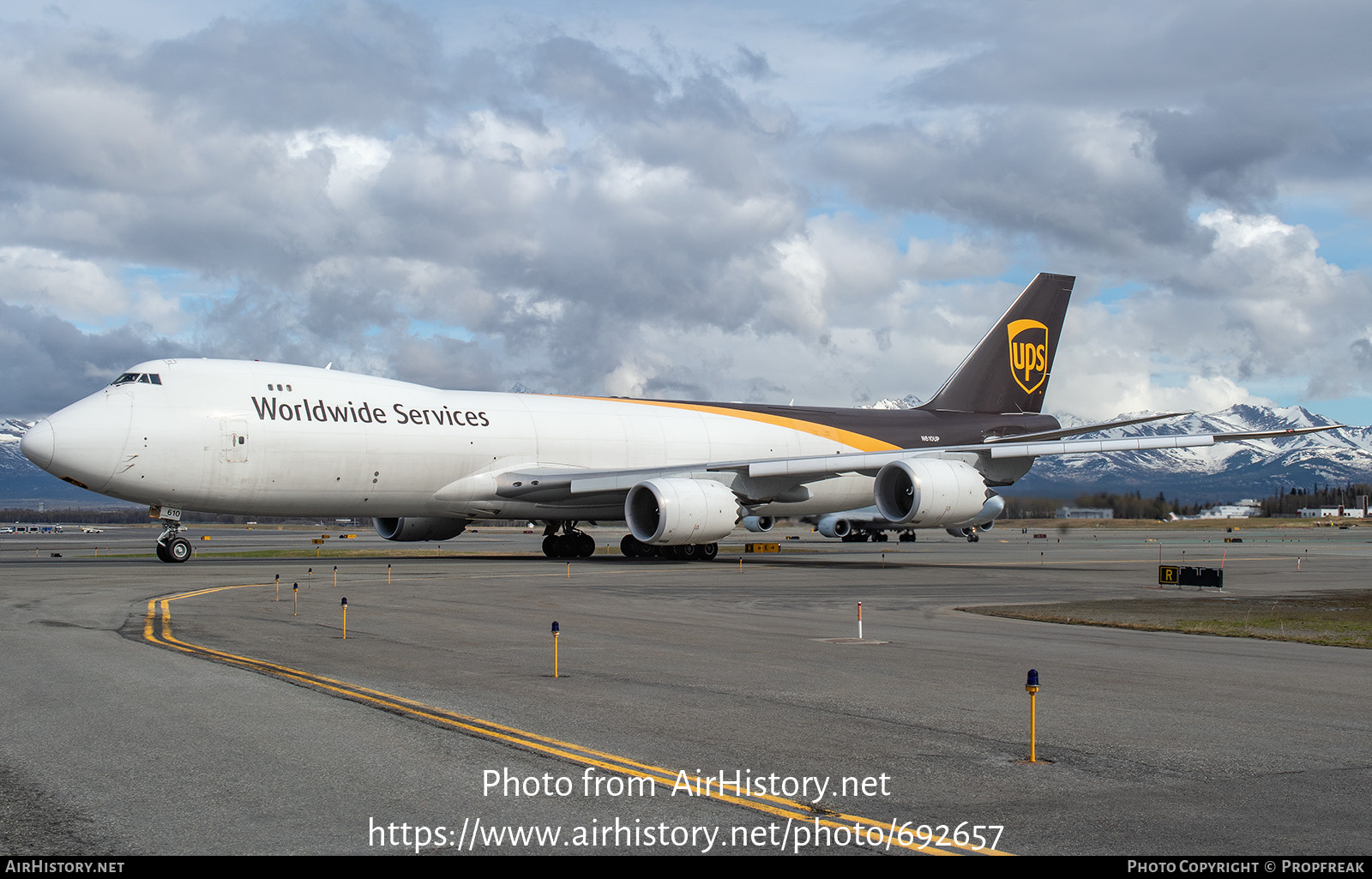 Aircraft Photo of N610UP | Boeing 747-8F | United Parcel Service - UPS | AirHistory.net #692657