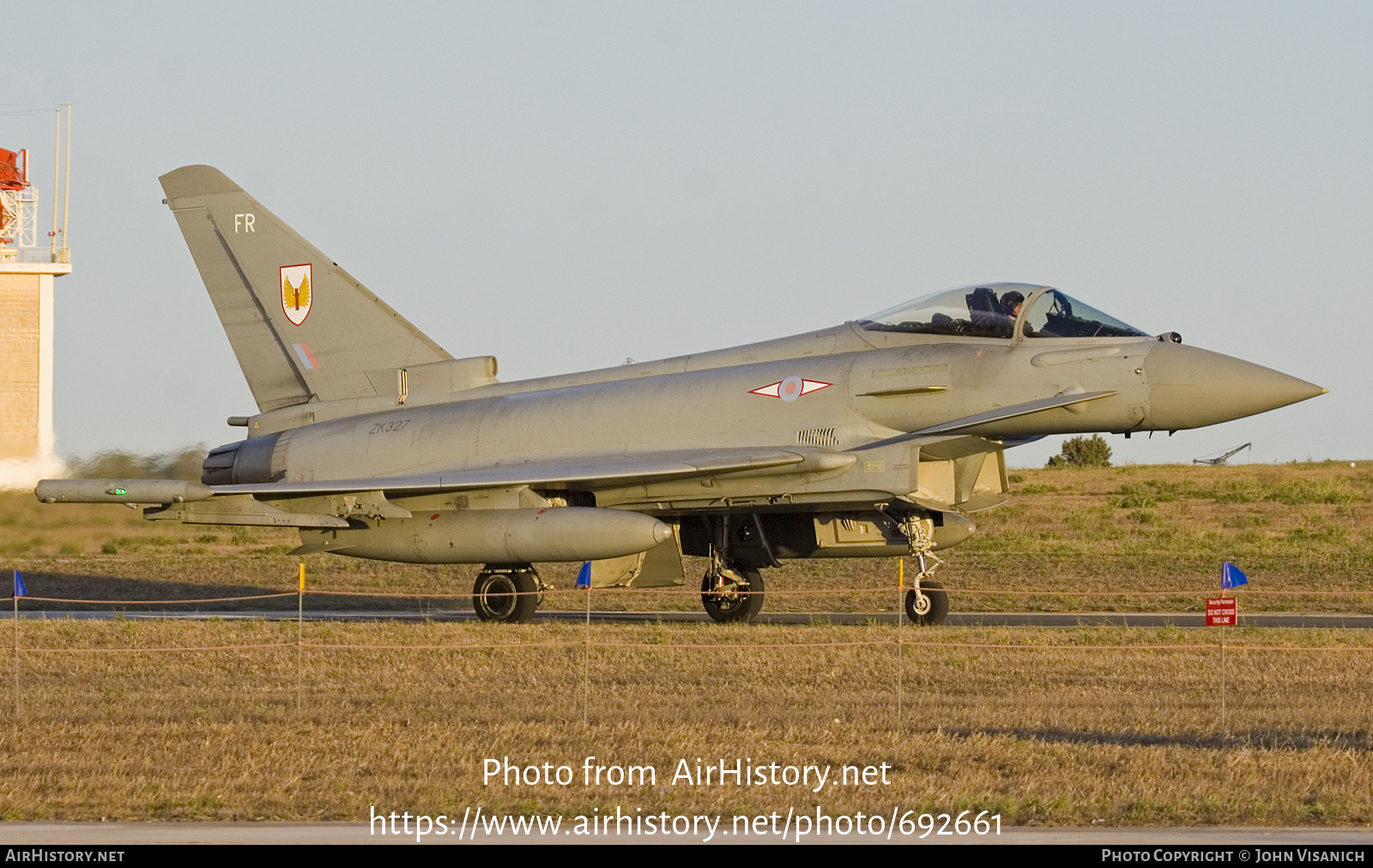 Aircraft Photo of ZK327 | Eurofighter EF-2000 Typhoon FGR4 | UK - Air Force | AirHistory.net #692661