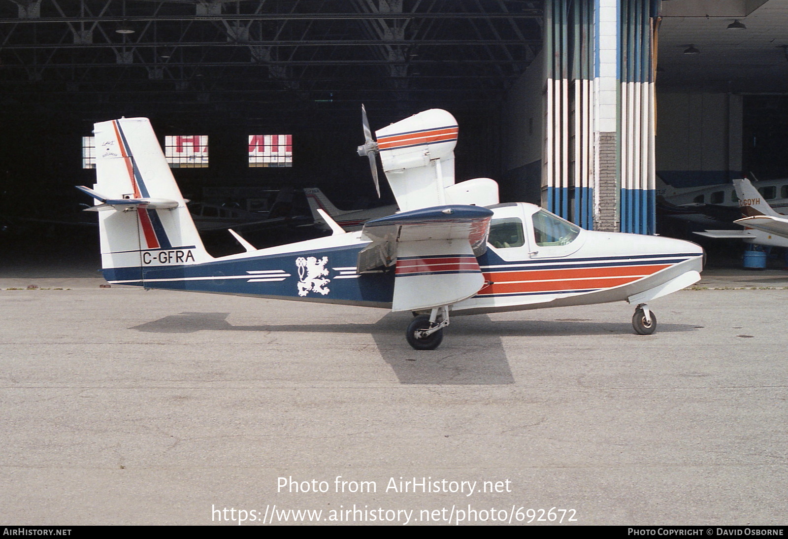 Aircraft Photo of C-GFRA | Lake LA-4-200 Buccaneer | AirHistory.net #692672