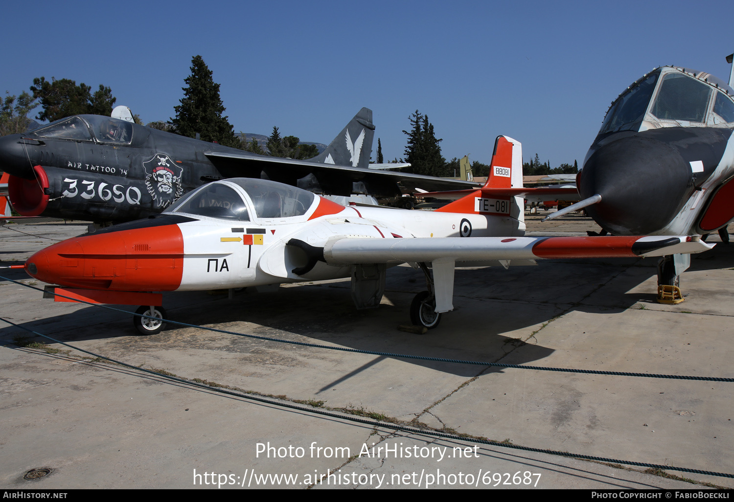 Aircraft Photo of 88081 | Cessna T-37B Tweety Bird | Greece - Air Force | AirHistory.net #692687