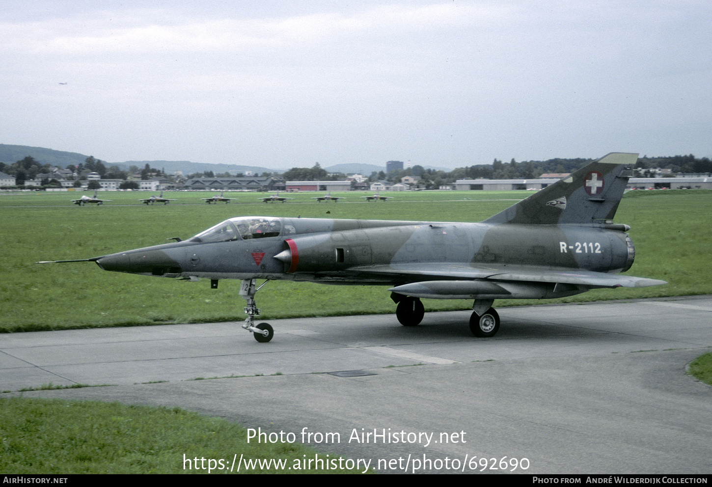 Aircraft Photo of R-2112 | Dassault Mirage IIIRS | Switzerland - Air Force | AirHistory.net #692690