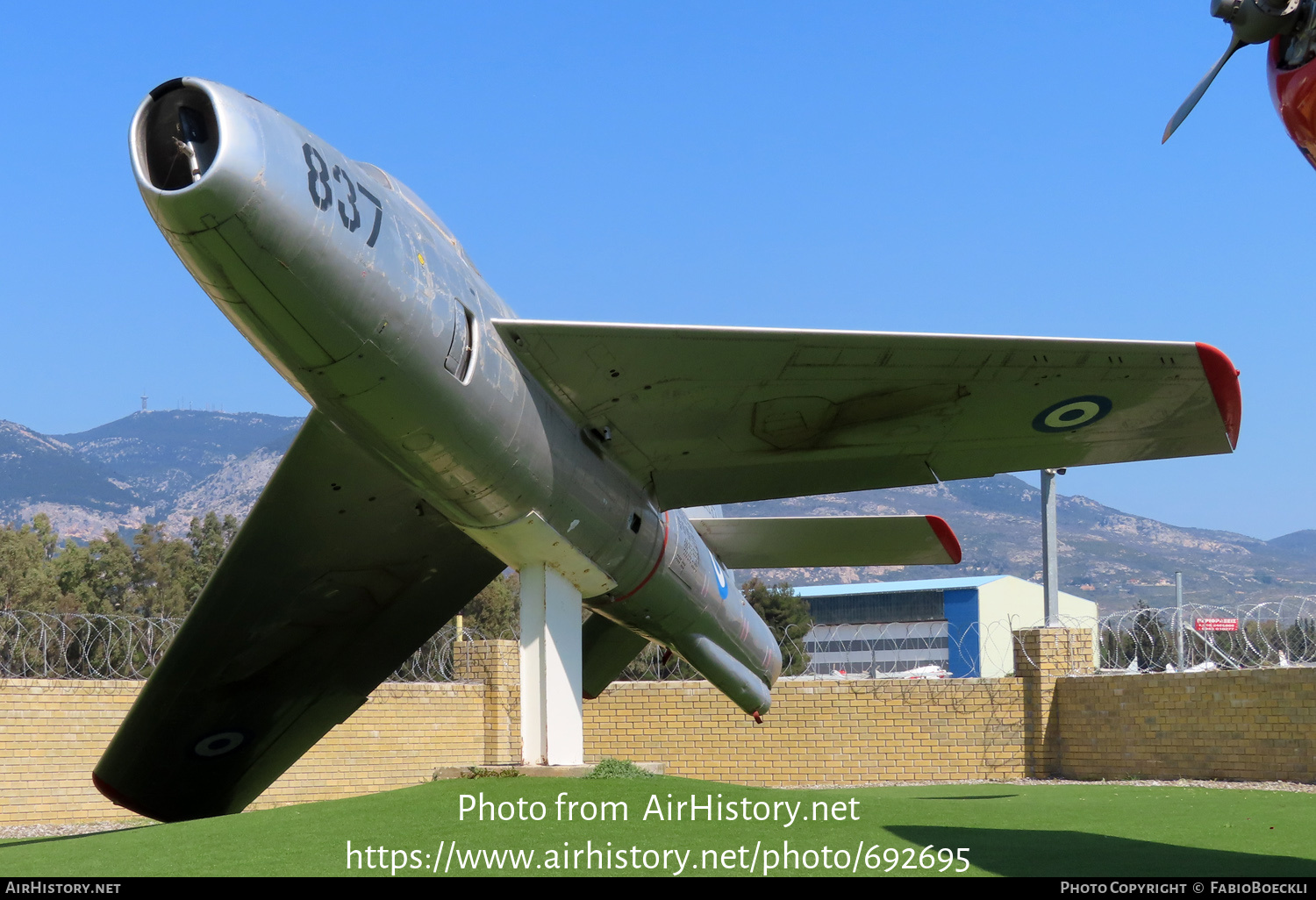 Aircraft Photo of 26837 | Republic F-84F Thunderstreak | Greece - Air Force | AirHistory.net #692695