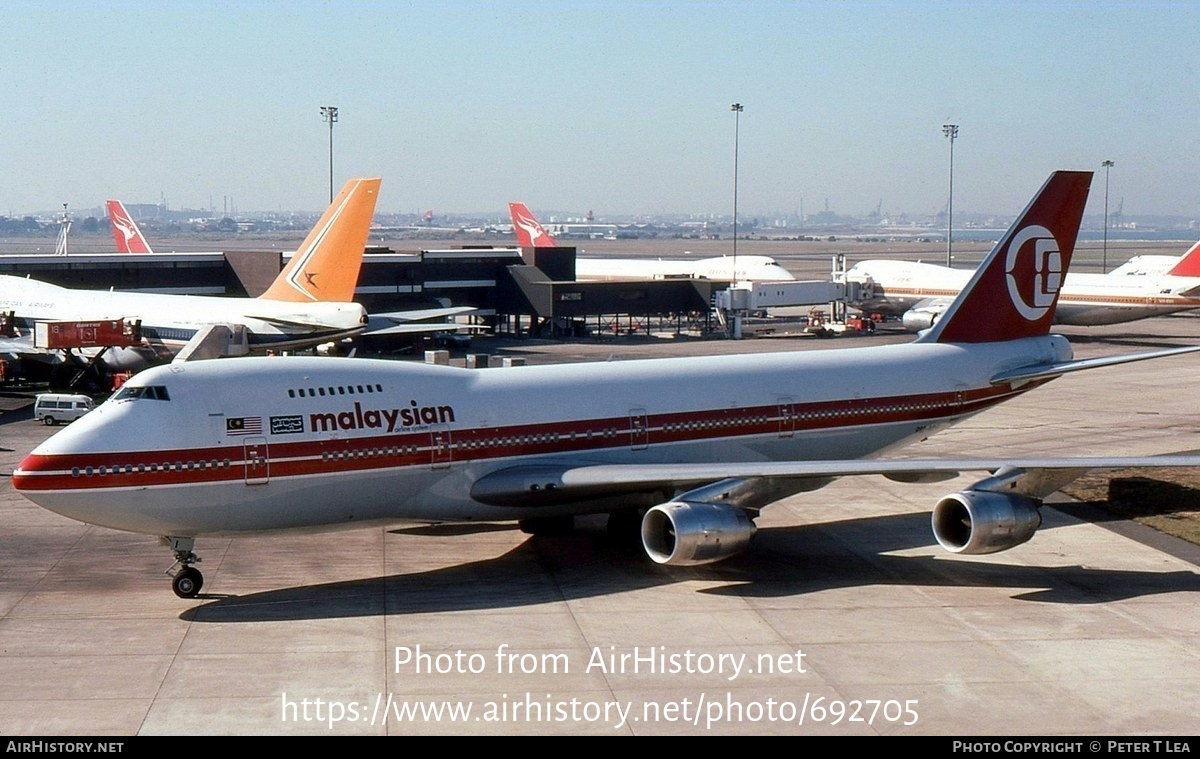 Aircraft Photo of 9M-MHI | Boeing 747-236B | Malaysian Airline System - MAS | AirHistory.net #692705