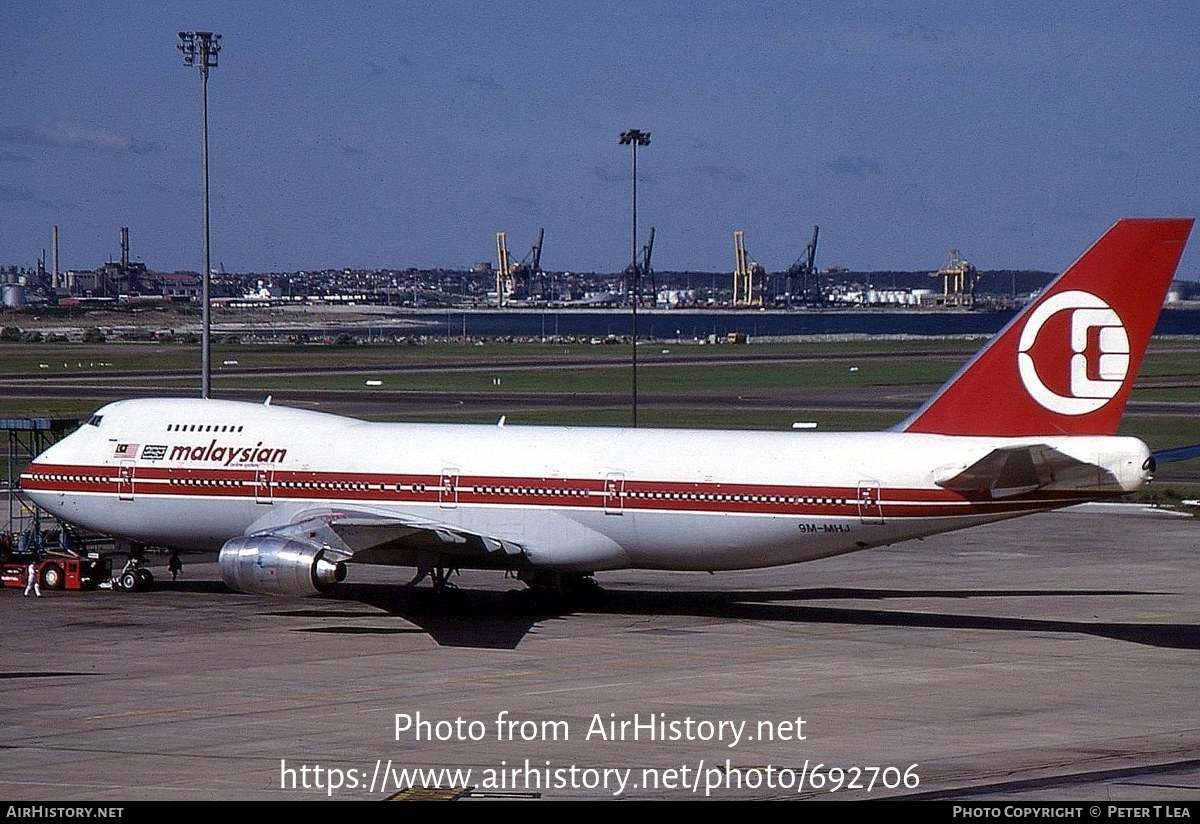 Aircraft Photo of 9M-MHJ | Boeing 747-236B | Malaysian Airline System - MAS | AirHistory.net #692706