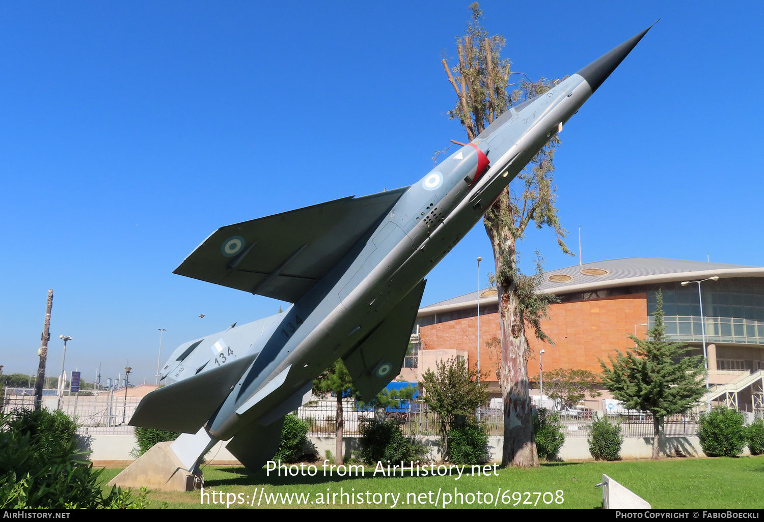 Aircraft Photo of 134 | Dassault Mirage F1CG | Greece - Air Force | AirHistory.net #692708