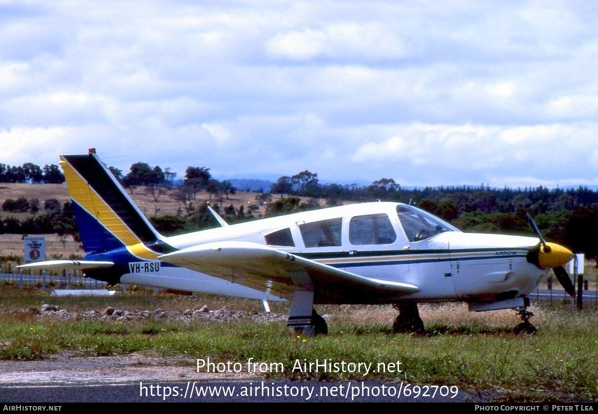 Aircraft Photo of VH-RSU | Piper PA-28R-200 Cherokee Arrow B | AirHistory.net #692709