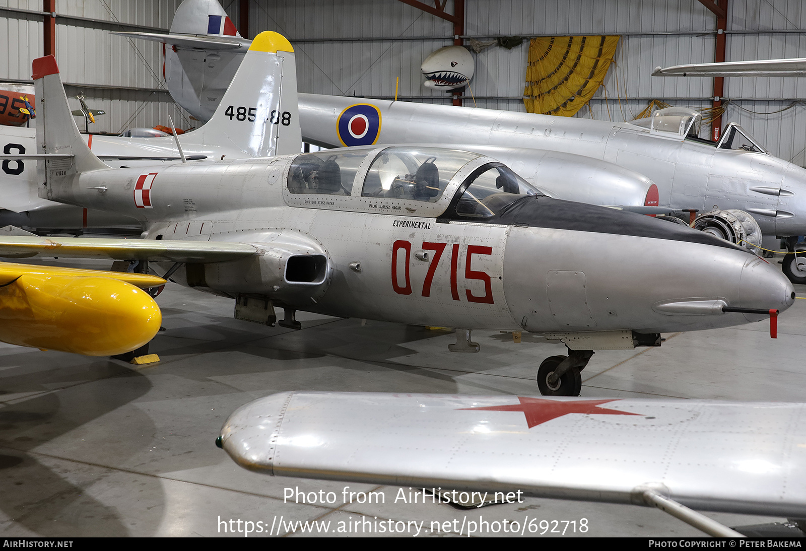 Aircraft Photo of N715CM / 0715 | PZL-Mielec TS-11 Iskra | Poland - Air Force | AirHistory.net #692718