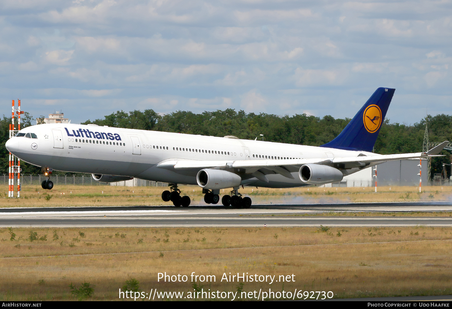 Aircraft Photo of D-AIGM | Airbus A340-313 | Lufthansa | AirHistory.net #692730