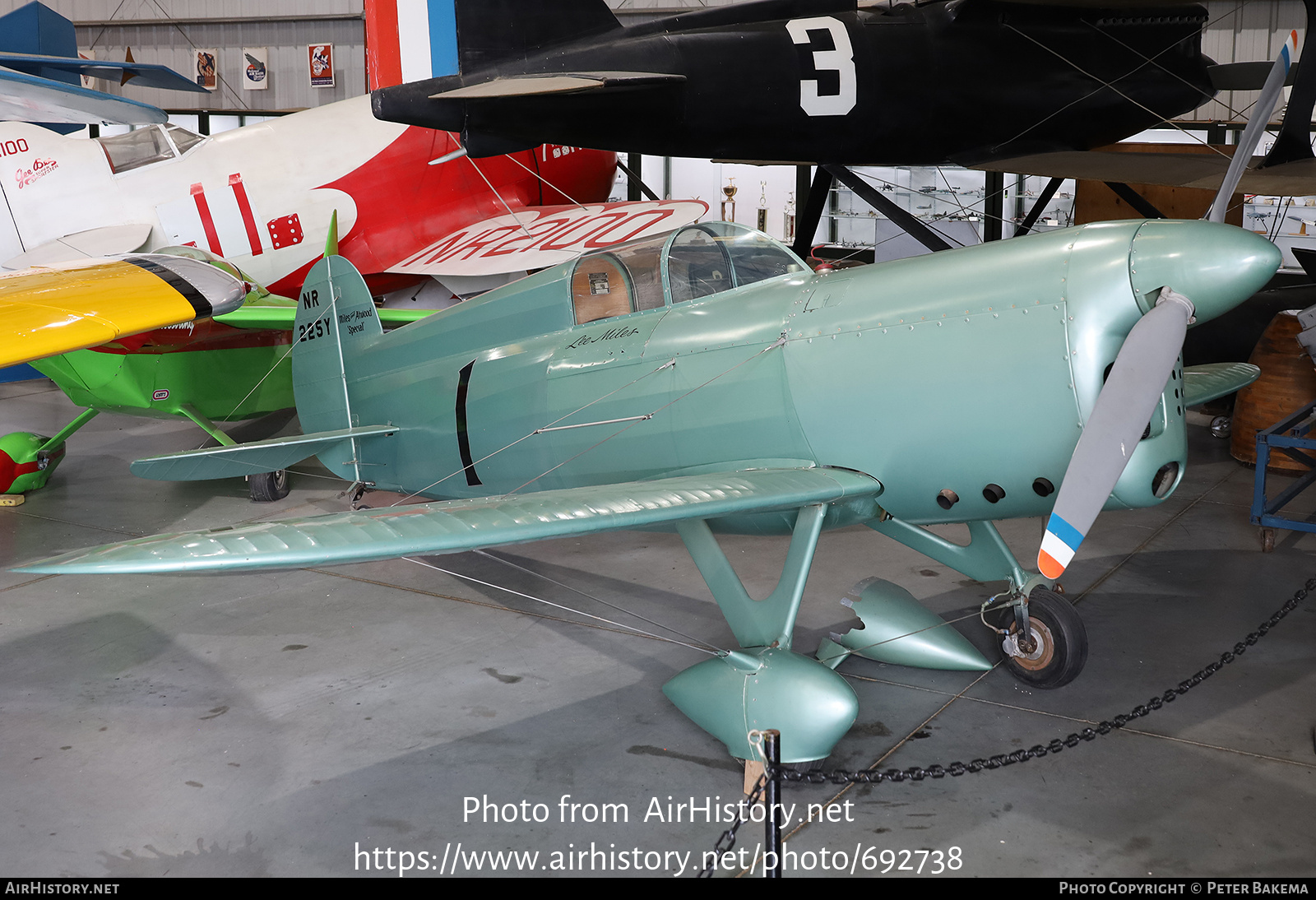 Aircraft Photo of N225Y / NR225Y | Brown Miles and Atwood Special | AirHistory.net #692738