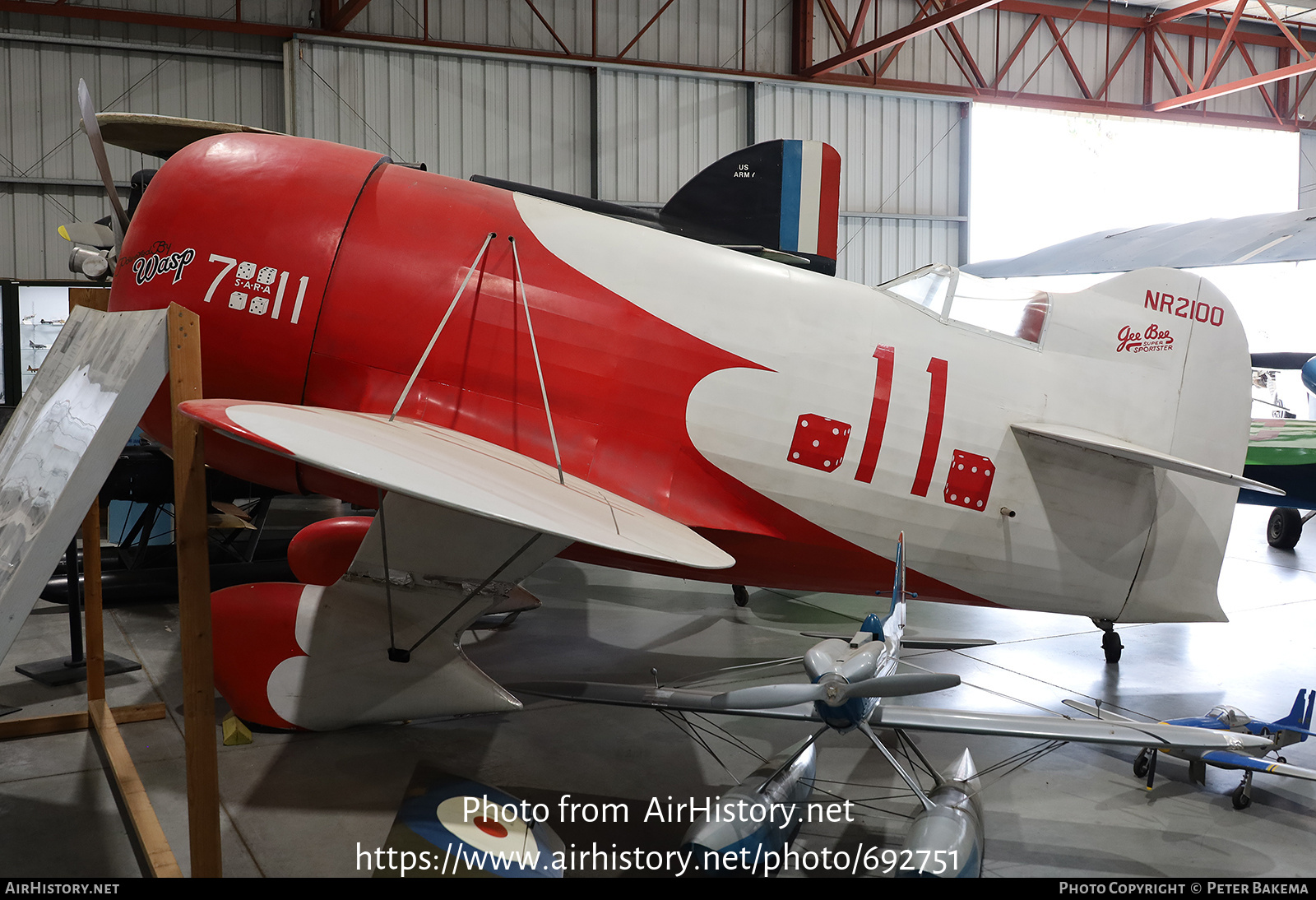 Aircraft Photo of NR2100 | Granville Gee Bee R-1 Super Sportster (replica) | AirHistory.net #692751