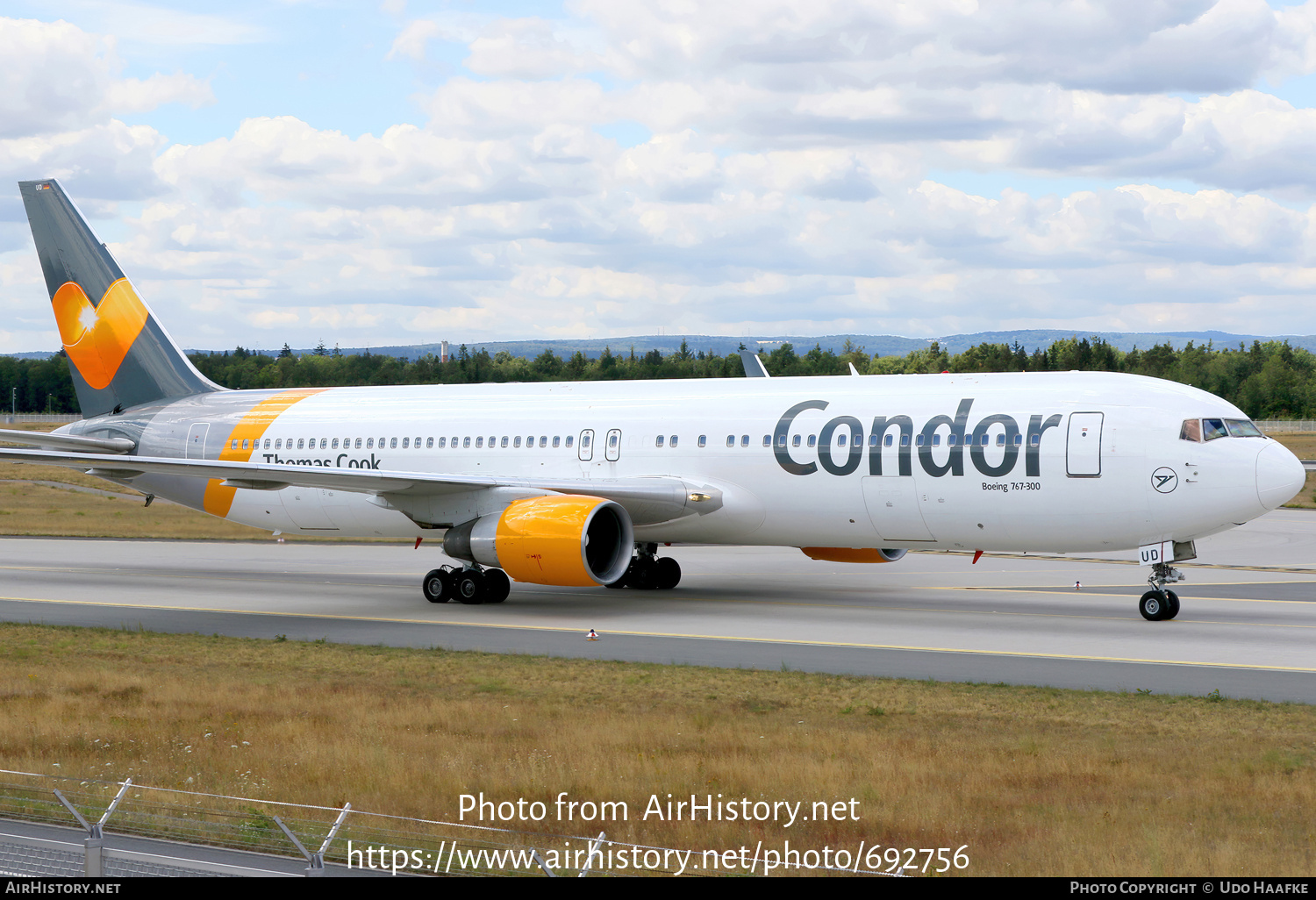 Aircraft Photo of D-ABUD | Boeing 767-330/ER | Condor Flugdienst | AirHistory.net #692756