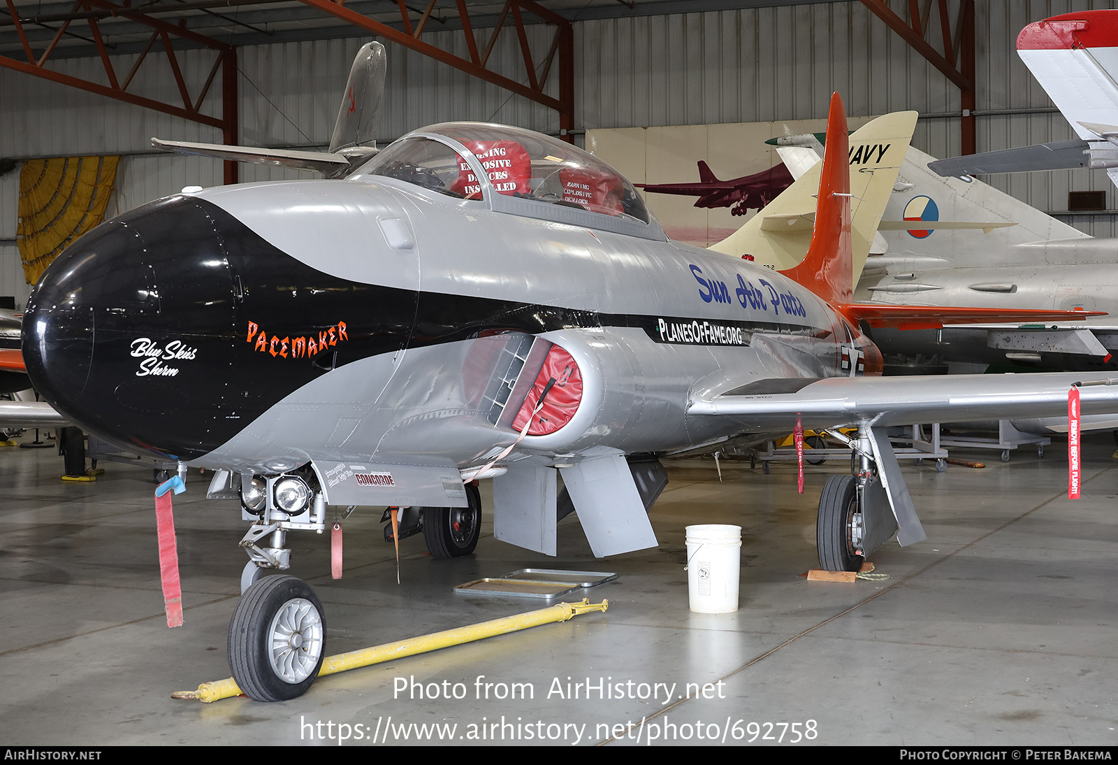 Aircraft Photo of N377JP / NX377JP | Canadair T-33AN Silver Star 3 | Planes of Fame Air Museum | USA - Air Force | AirHistory.net #692758