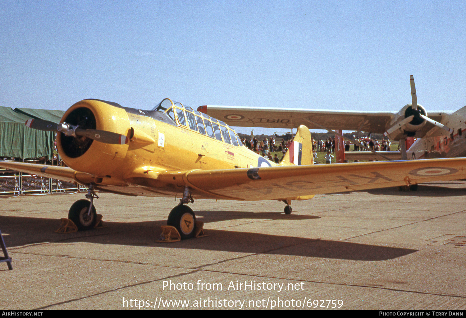 Aircraft Photo of KF314 | North American AT-16 Harvard IIB | UK - Air Force | AirHistory.net #692759