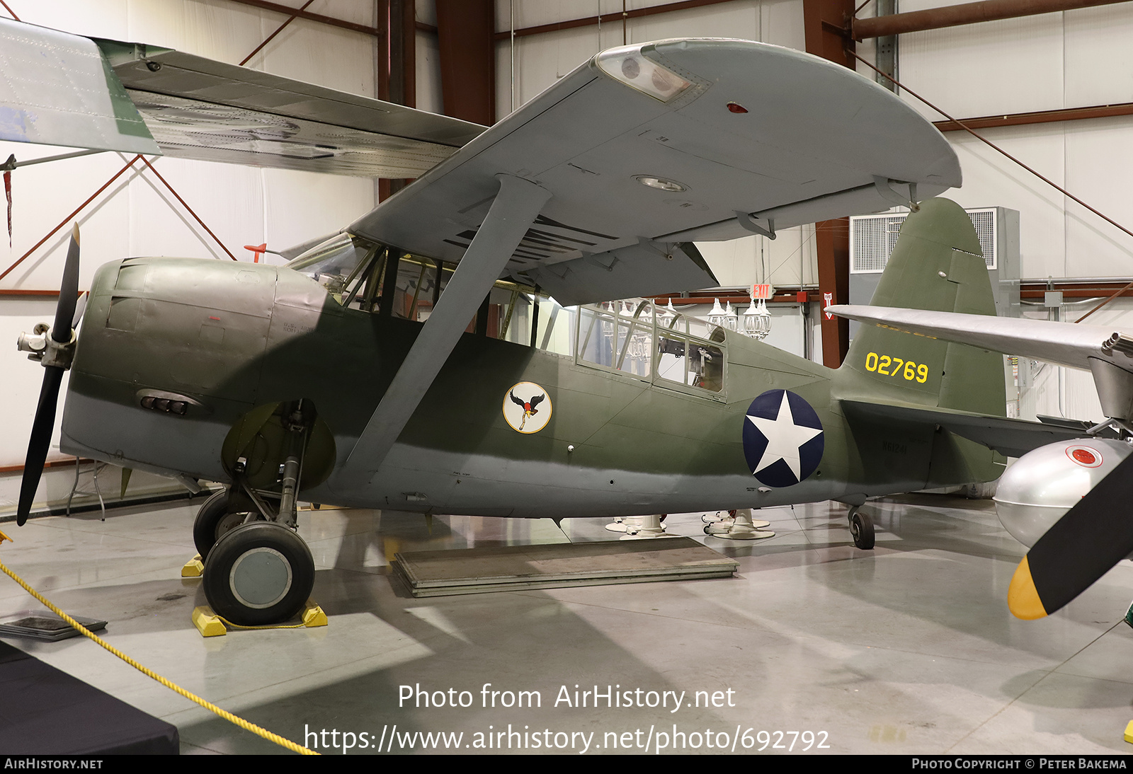 Aircraft Photo of N61241 / 02769 | Curtiss O-52 Owl | USA - Air Force | AirHistory.net #692792