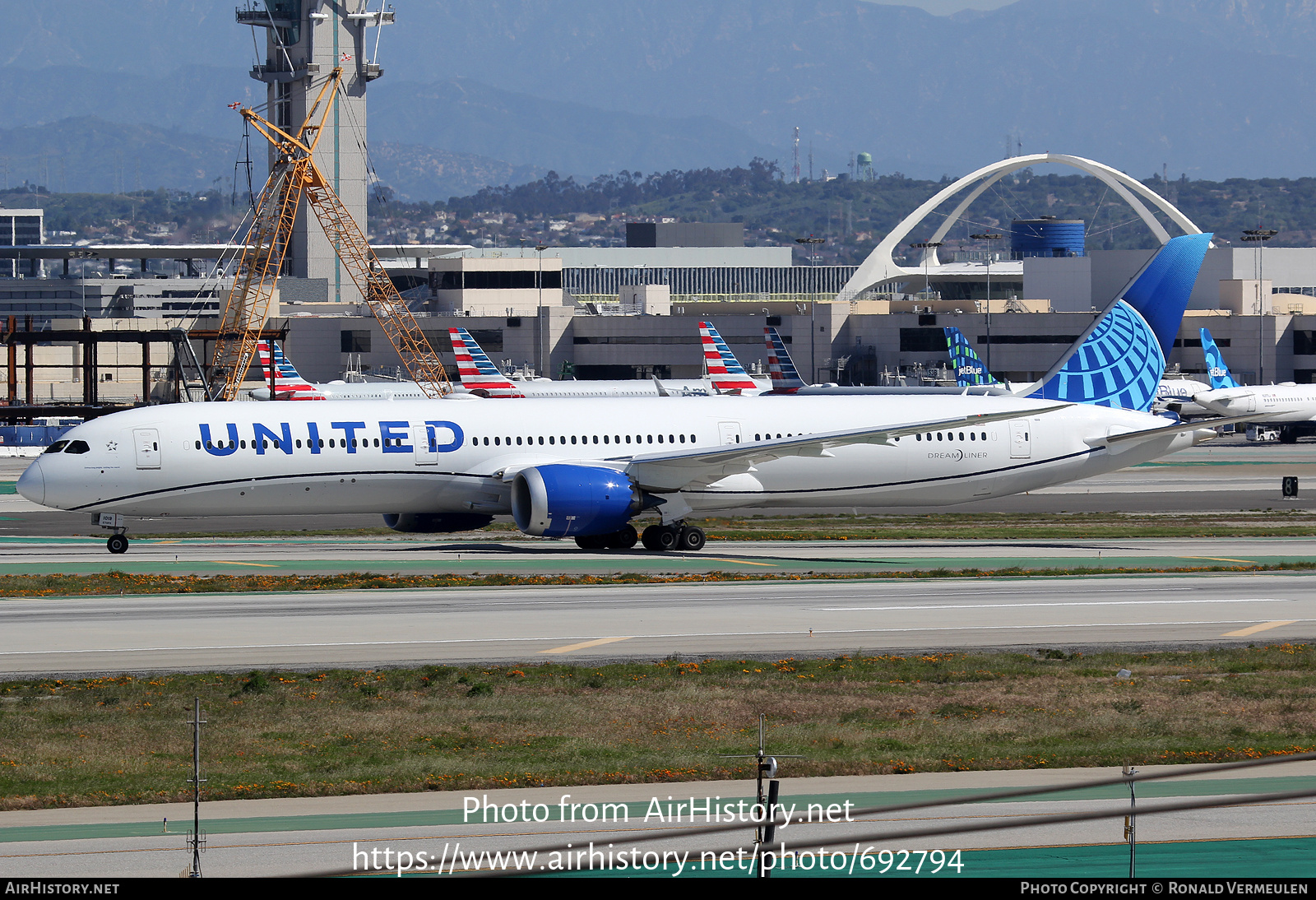 Aircraft Photo of N14019 | Boeing 787-10 Dreamliner | United Airlines | AirHistory.net #692794