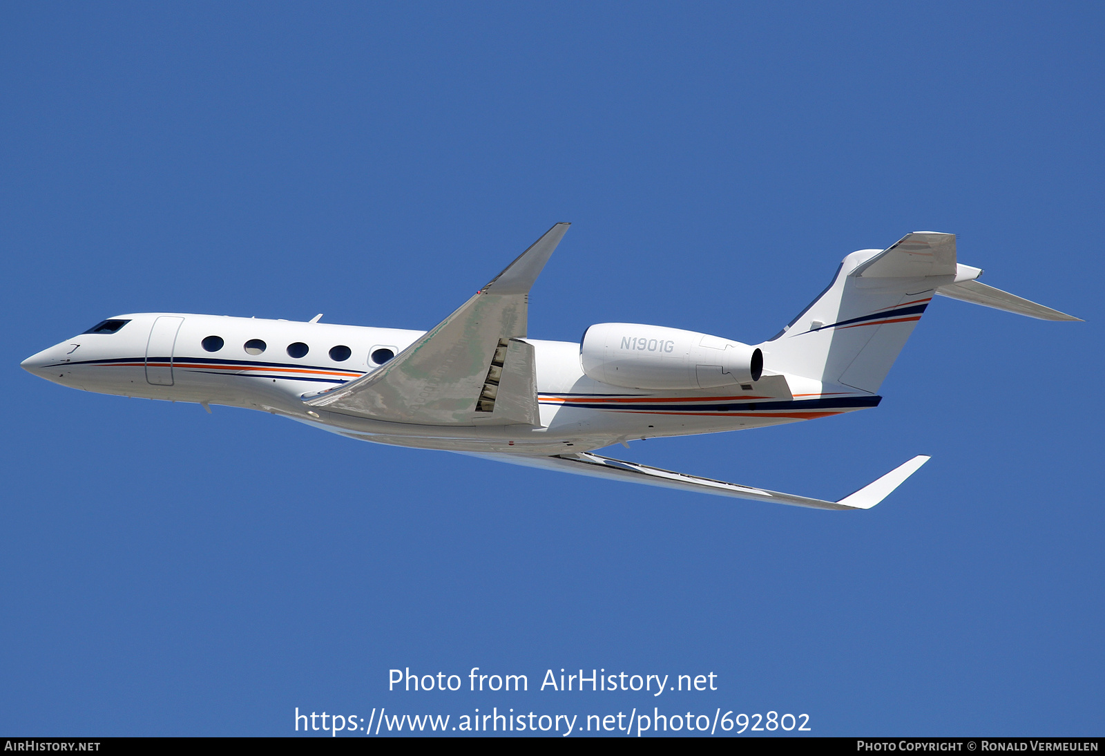 Aircraft Photo of N1901G | Gulfstream Aerospace G650ER (G-VI) | AirHistory.net #692802