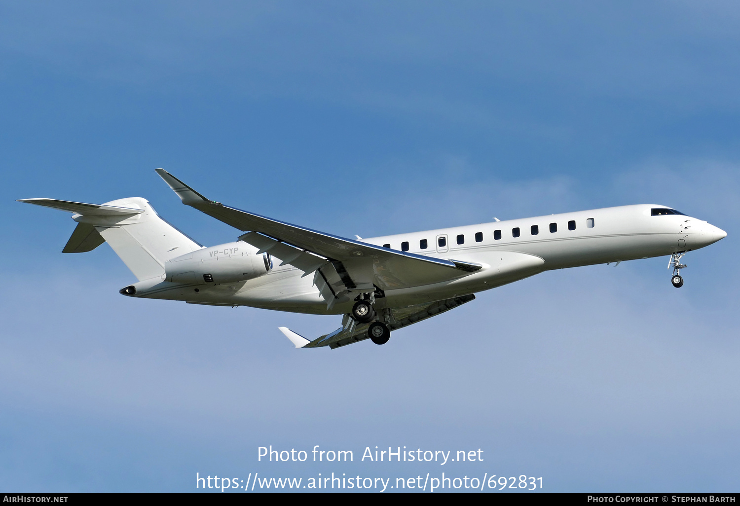 Aircraft Photo of VP-CYP | Bombardier Global 7500 (BD-700-2A12) | AirHistory.net #692831