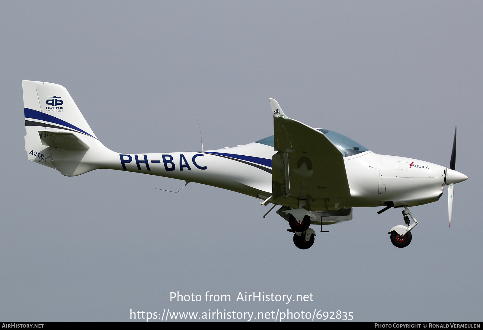 Aircraft Photo of PH-BAC | Aquila AT01 A211 | AirHistory.net #692835