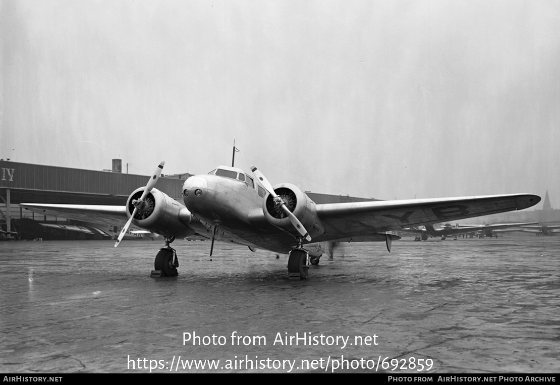 Aircraft Photo of SP-AYB | Lockheed 10-A Electra | Polskie Linie Lotnicze - LOT | AirHistory.net #692859