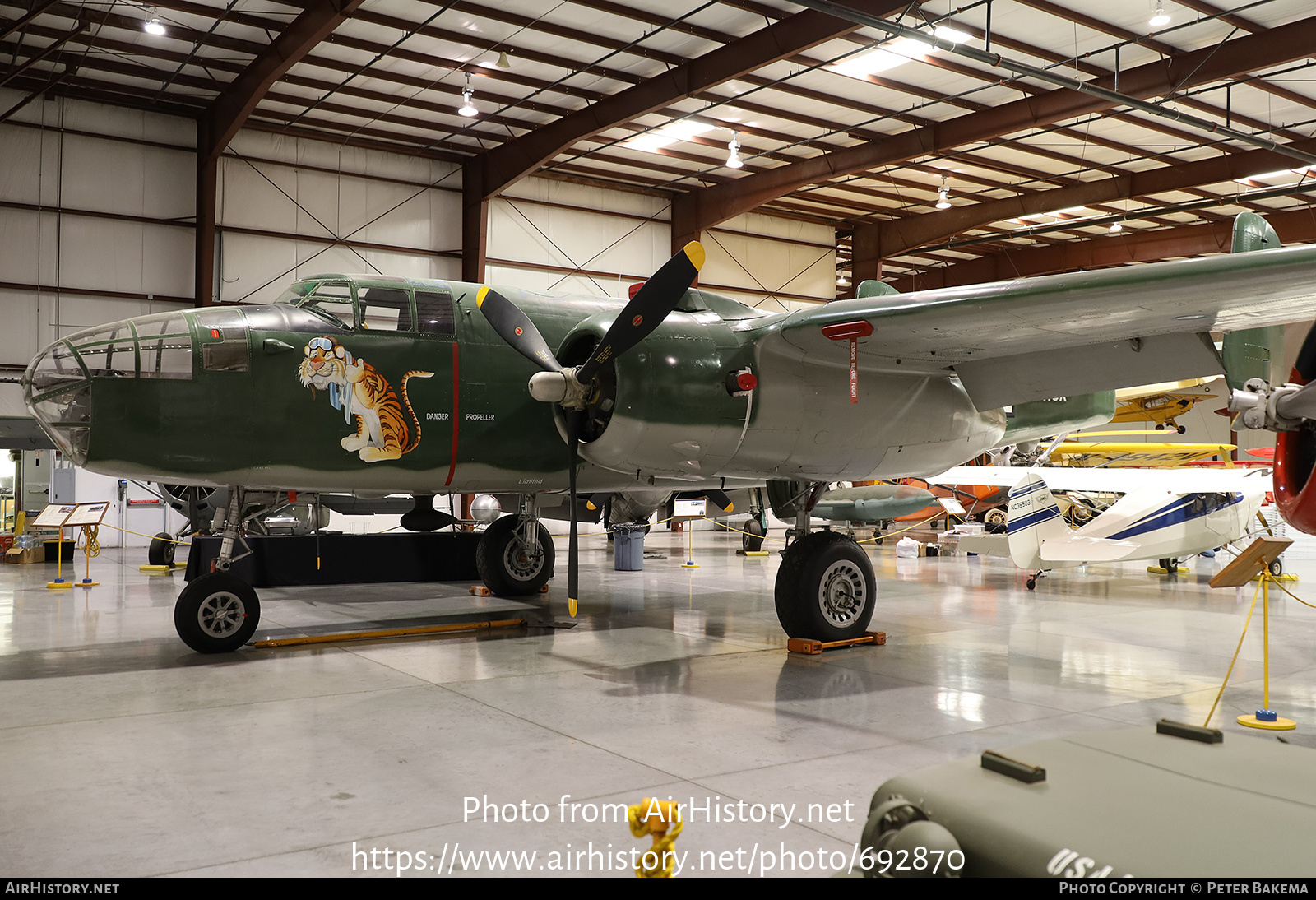 Aircraft Photo of N6116X | North American TB-25J Mitchell | USA - Air Force | AirHistory.net #692870