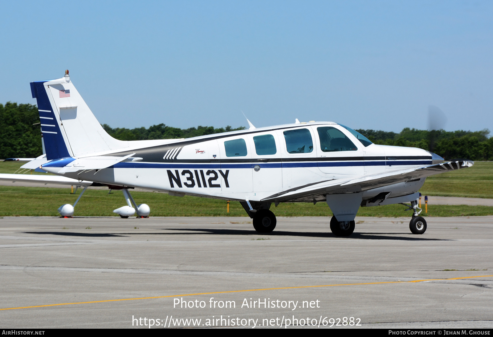 Aircraft Photo of N3112Y | Beech A36 Bonanza 36 | AirHistory.net #692882