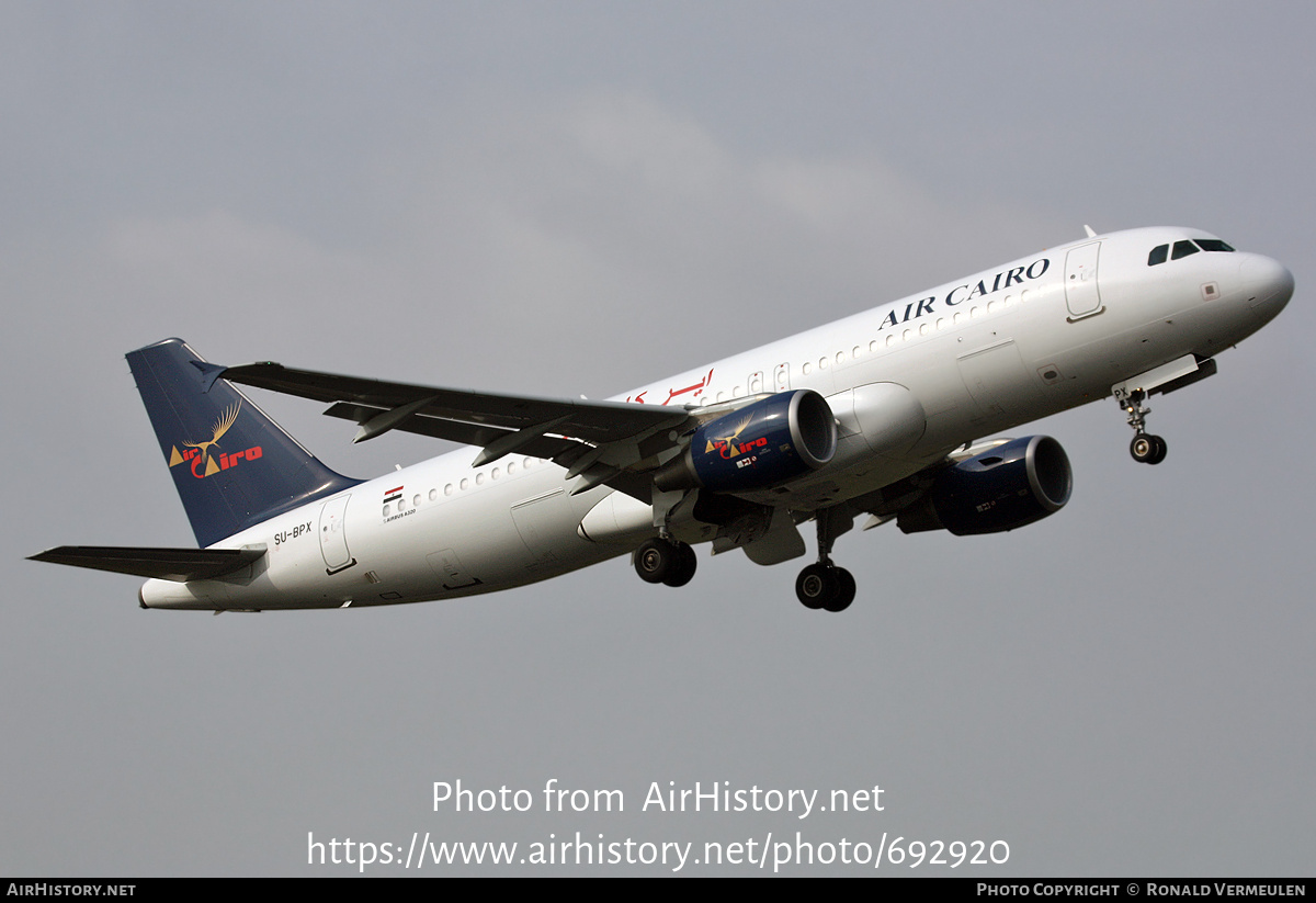 Aircraft Photo of SU-BPX | Airbus A320-214 | Air Cairo | AirHistory.net #692920