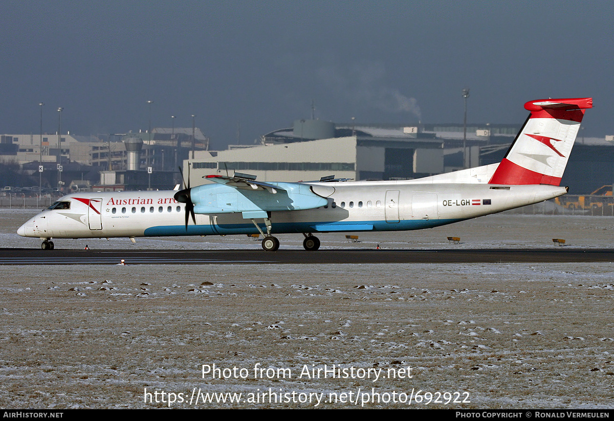 Aircraft Photo of OE-LGH | Bombardier DHC-8-402 Dash 8 | Austrian Arrows | AirHistory.net #692922