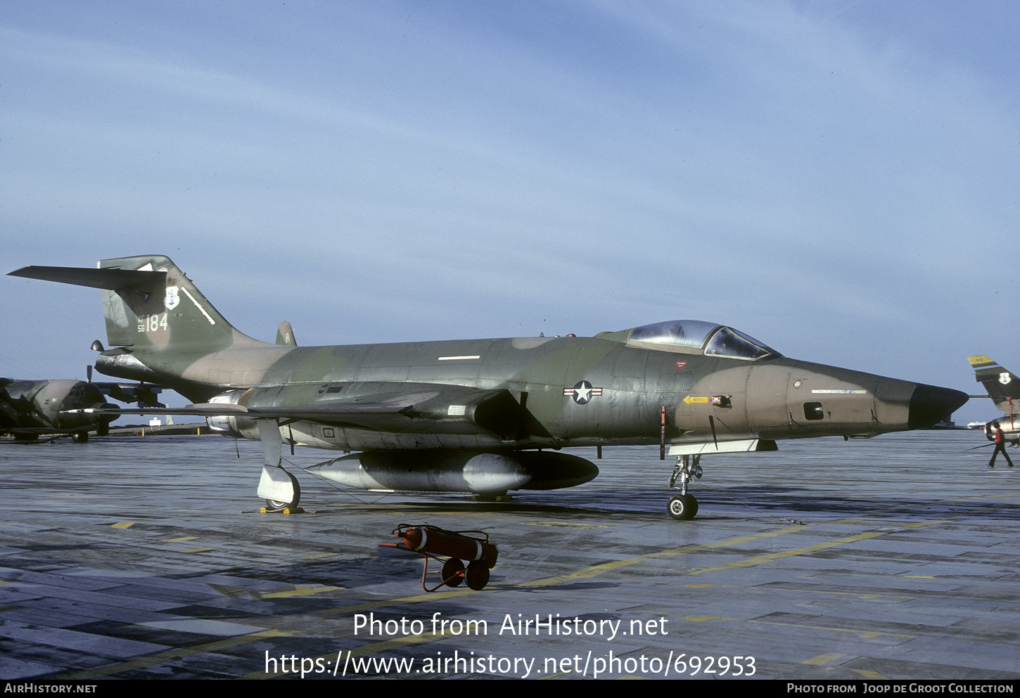 Aircraft Photo of 56-184 / AF56-184 | McDonnell RF-101C Voodoo | USA - Air Force | AirHistory.net #692953