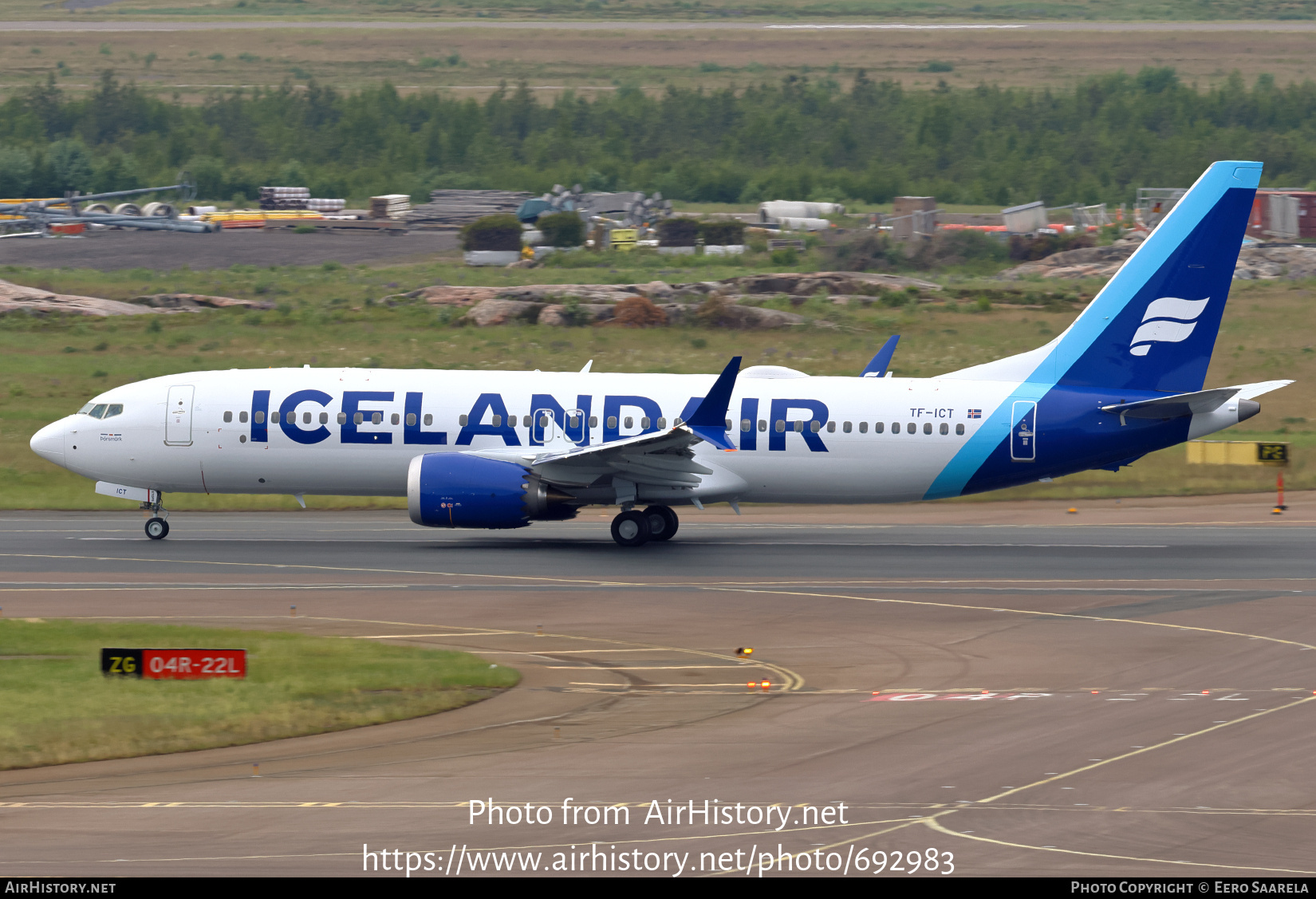 Aircraft Photo of TF-ICT | Boeing 737-8 Max 8 | Icelandair | AirHistory.net #692983