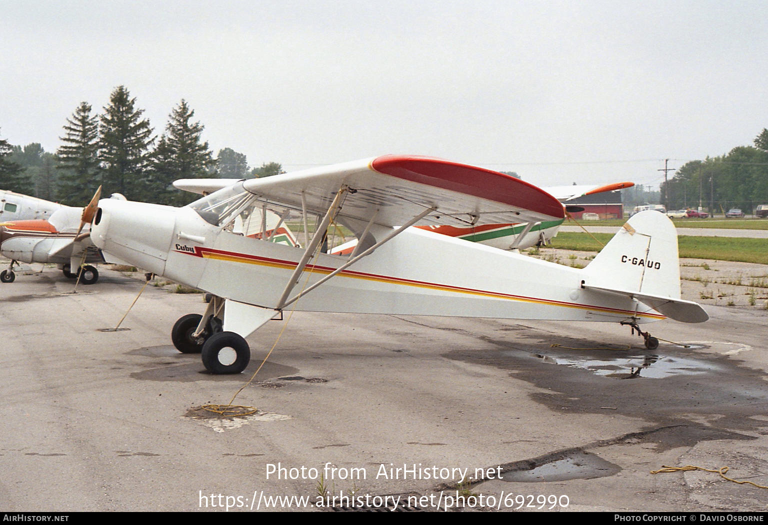 Aircraft Photo of C-GAUO | WagAero Cuby | AirHistory.net #692990