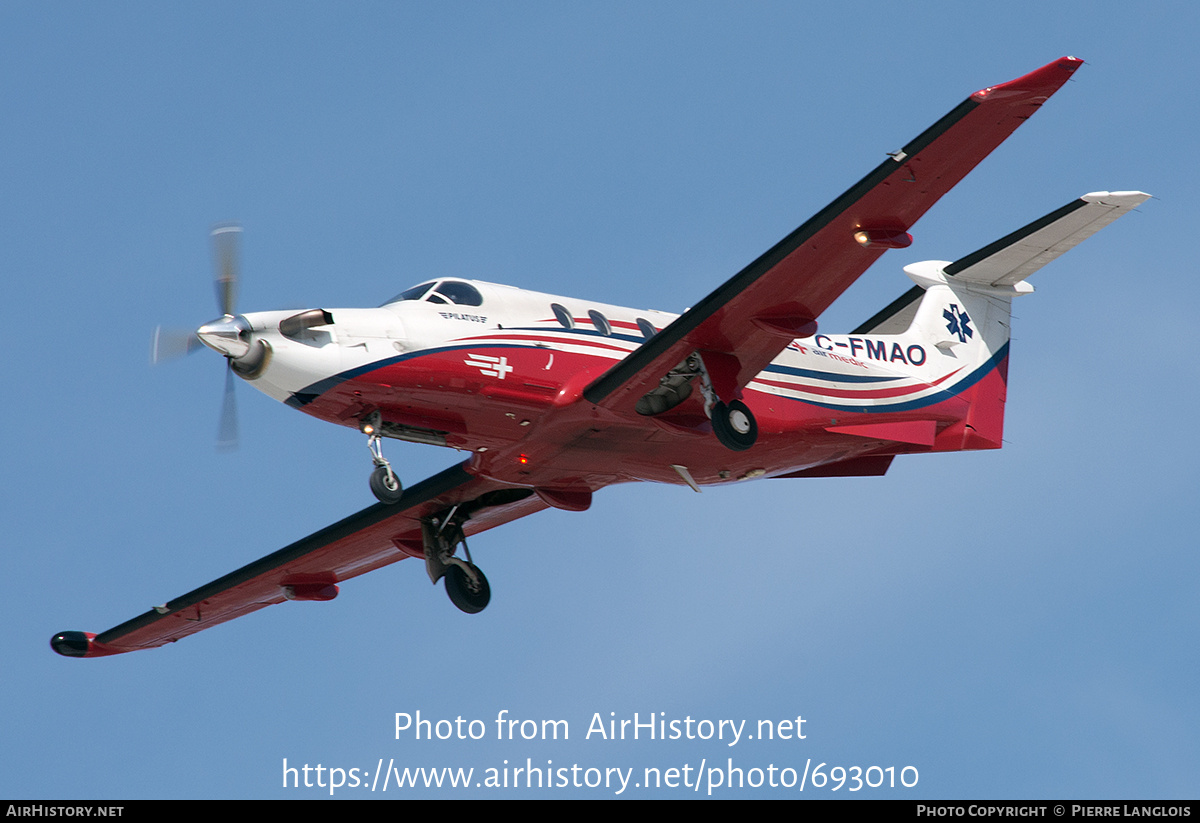 Aircraft Photo of C-FMAO | Pilatus PC-12NG (PC-12/47E) | Airmedic | AirHistory.net #693010