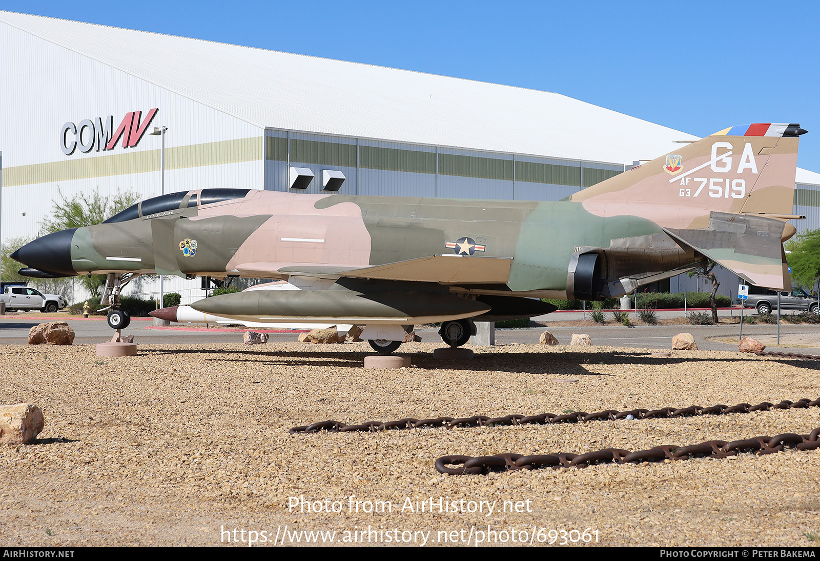 Aircraft Photo of 63-7519 / AF63-519 | McDonnell F-4C Phantom II | USA - Air Force | AirHistory.net #693061