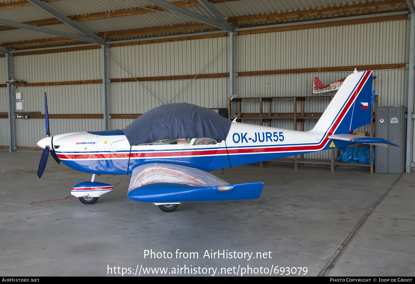 Aircraft Photo of OK-JUR 55 | Evektor-Aerotechnik EV-97 Eurostar | AirHistory.net #693079