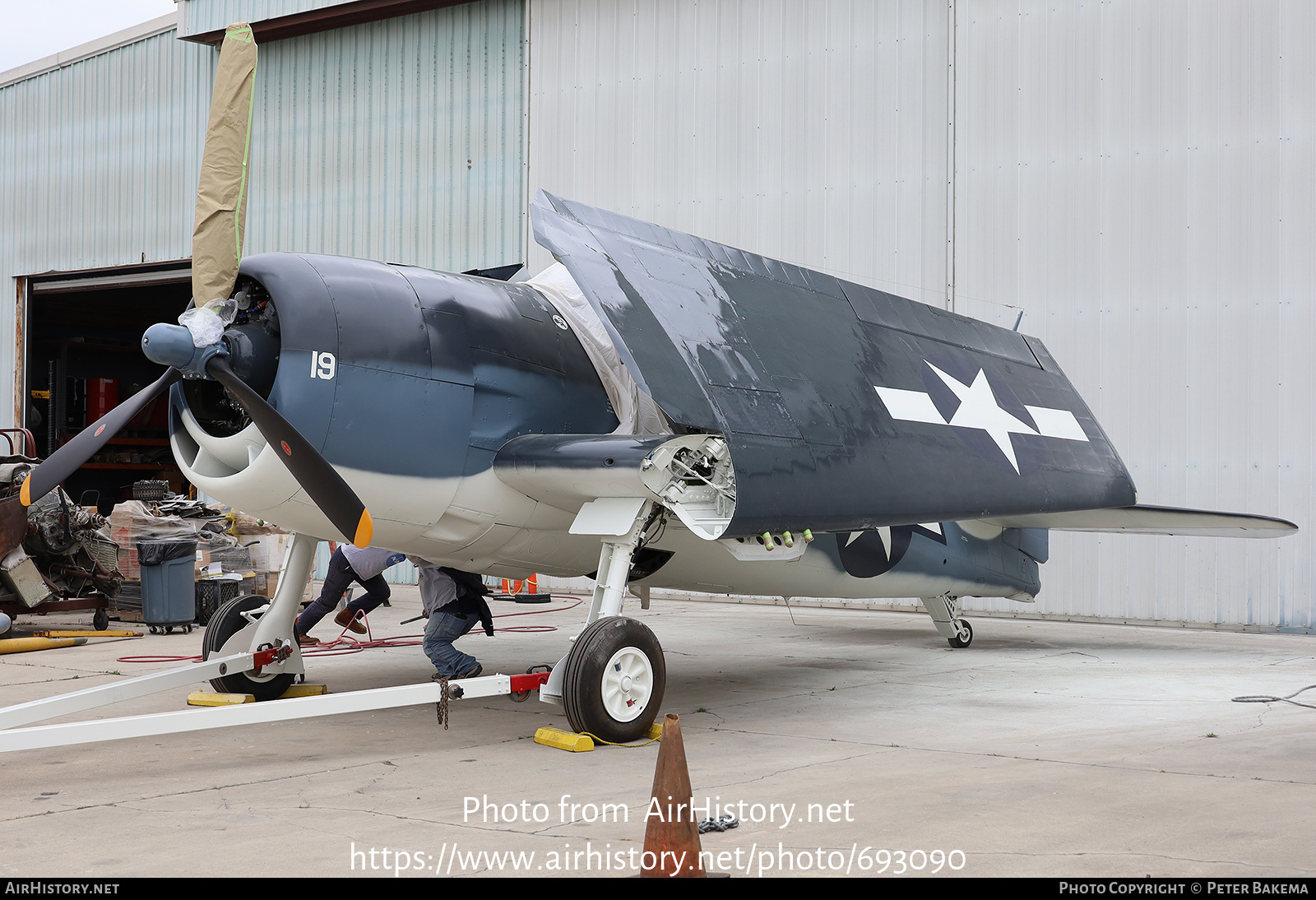 Aircraft Photo of No Reg | Grumman F6F-5K Hellcat | USA - Navy | AirHistory.net #693090