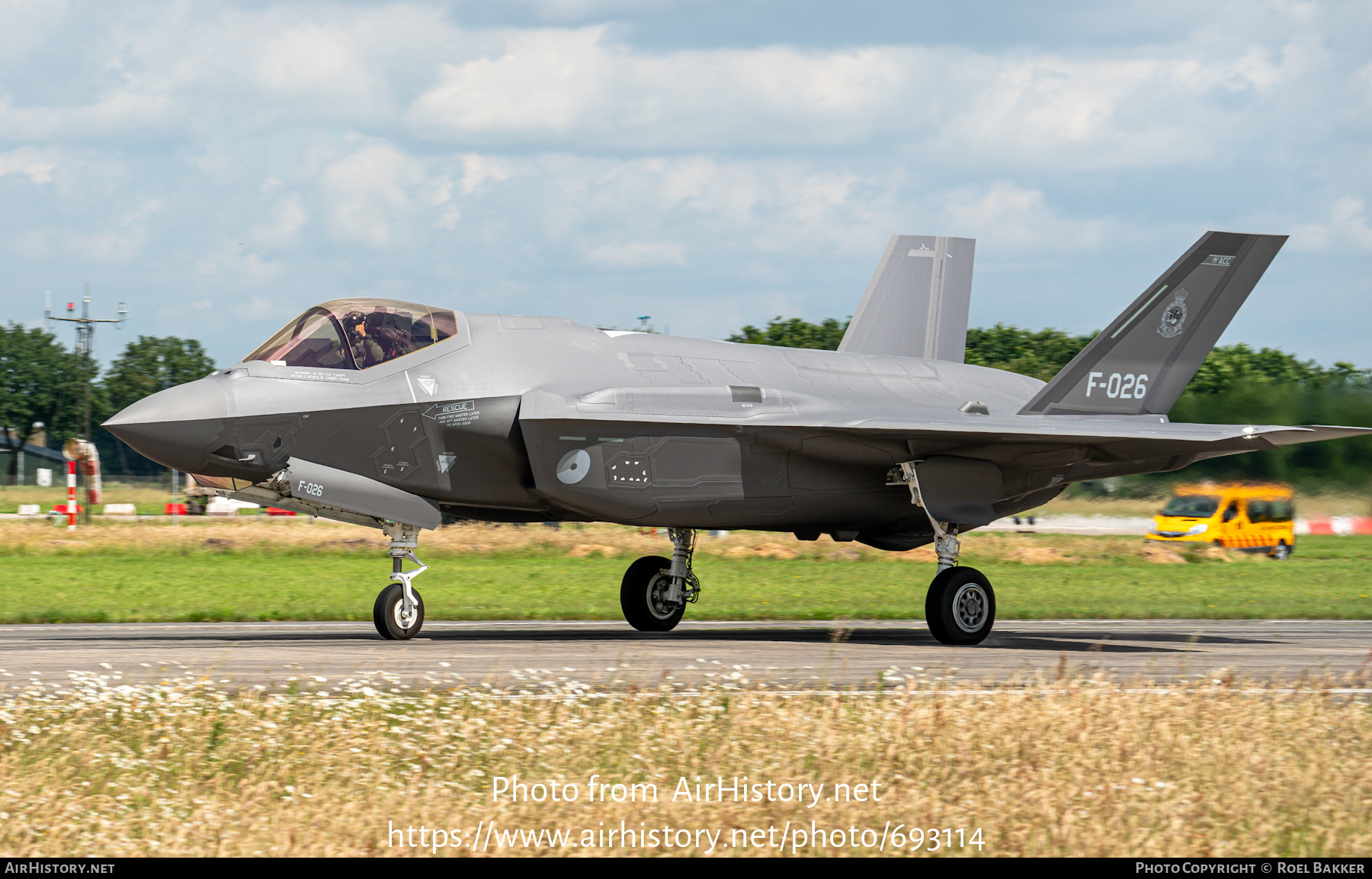 Aircraft Photo of F-026 | Lockheed Martin F-35A Lightning II | Netherlands - Air Force | AirHistory.net #693114