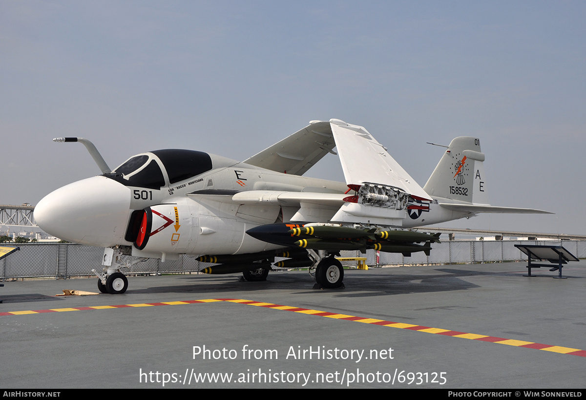 Aircraft Photo of 158532 | Grumman A-6E Intruder (G-128/A2F-1) | USA - Navy | AirHistory.net #693125