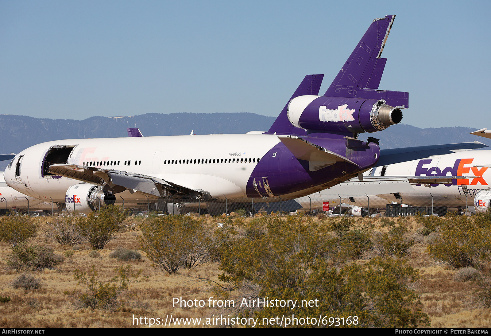 Aircraft Photo of N68052 | McDonnell Douglas DC-10-10CF | FedEx Express - Federal Express | AirHistory.net #693168