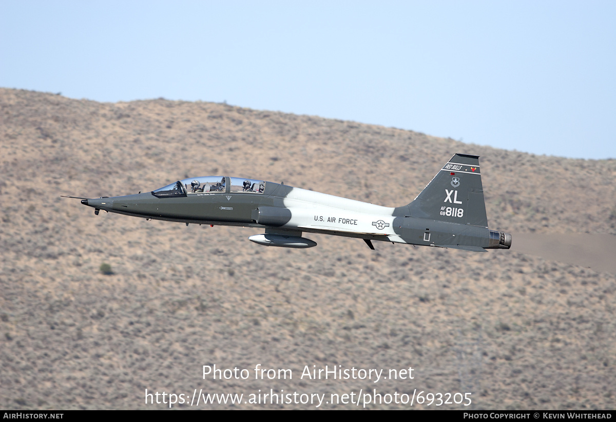 Aircraft Photo of 68-8118 / AF68-8118 | Northrop T-38C Talon | USA - Air Force | AirHistory.net #693205