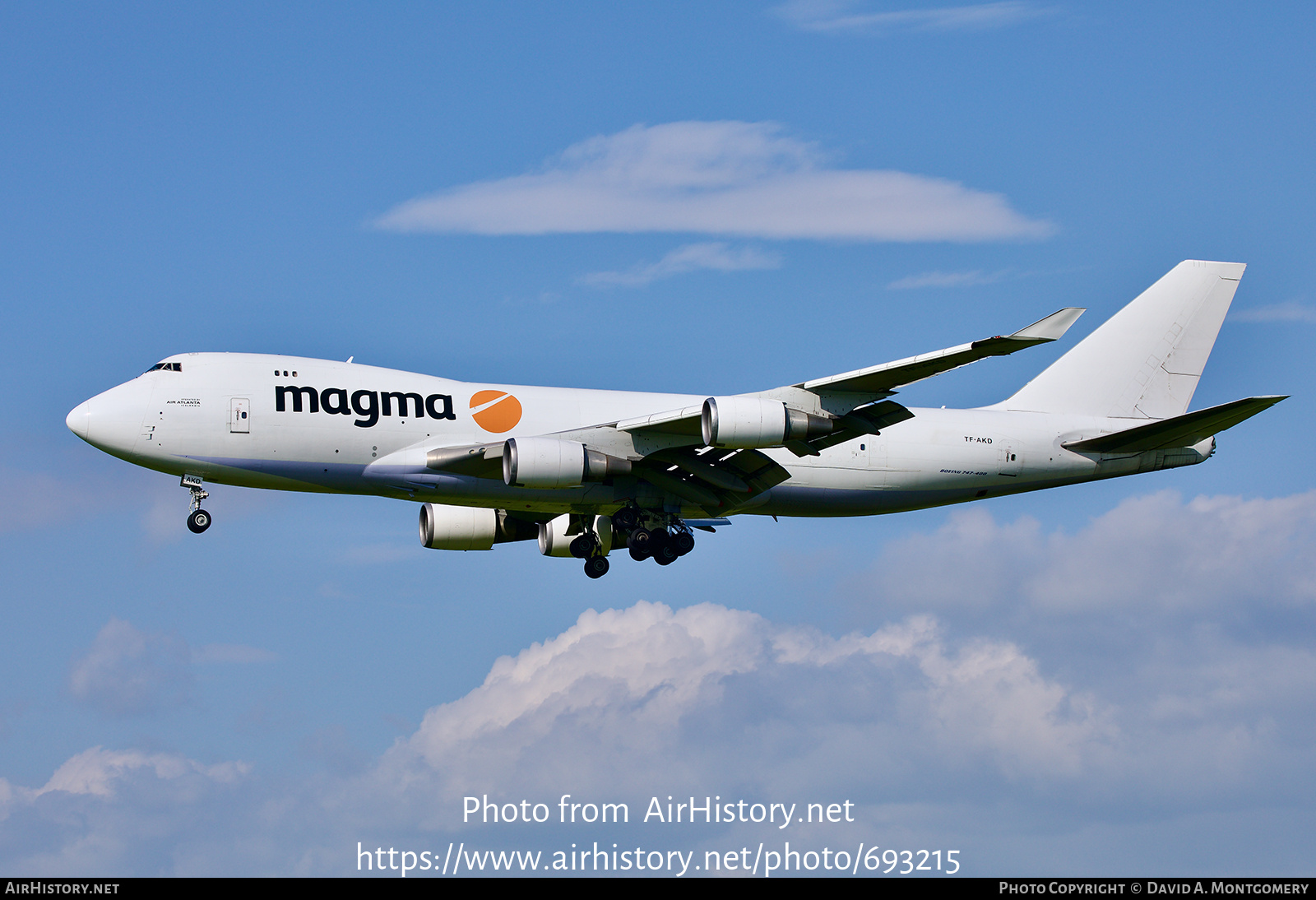 Aircraft Photo of TF-AKD | Boeing 747-409F/SCD | Magma Aviation | AirHistory.net #693215