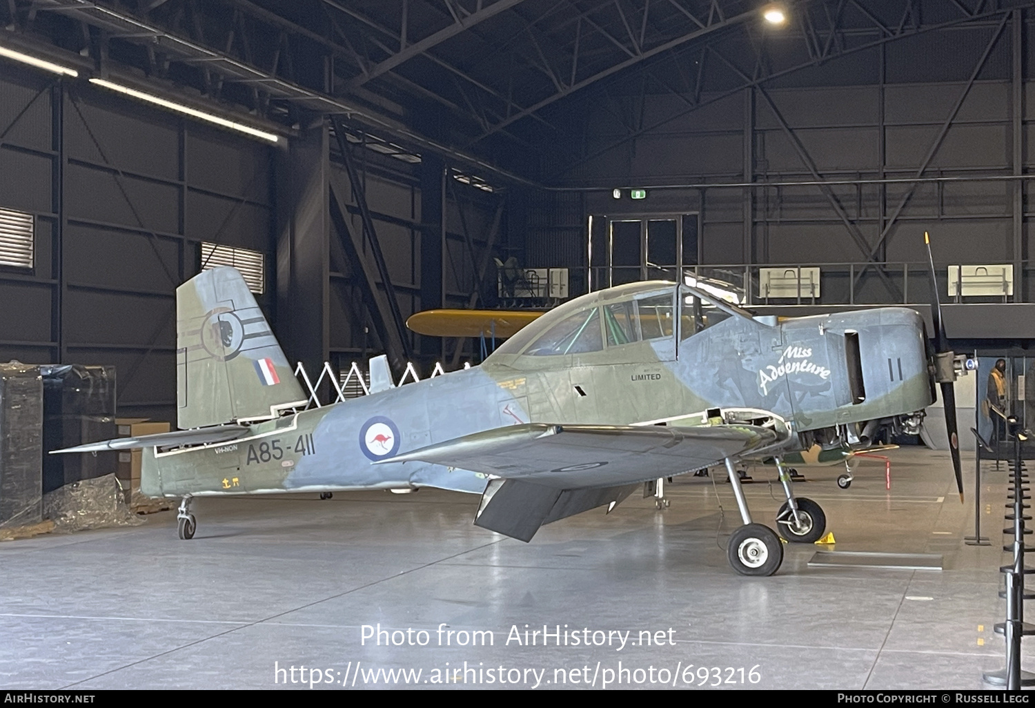 Aircraft Photo of VH-NON / A85-411 | Commonwealth CA-25 Winjeel | Australia - Air Force | AirHistory.net #693216