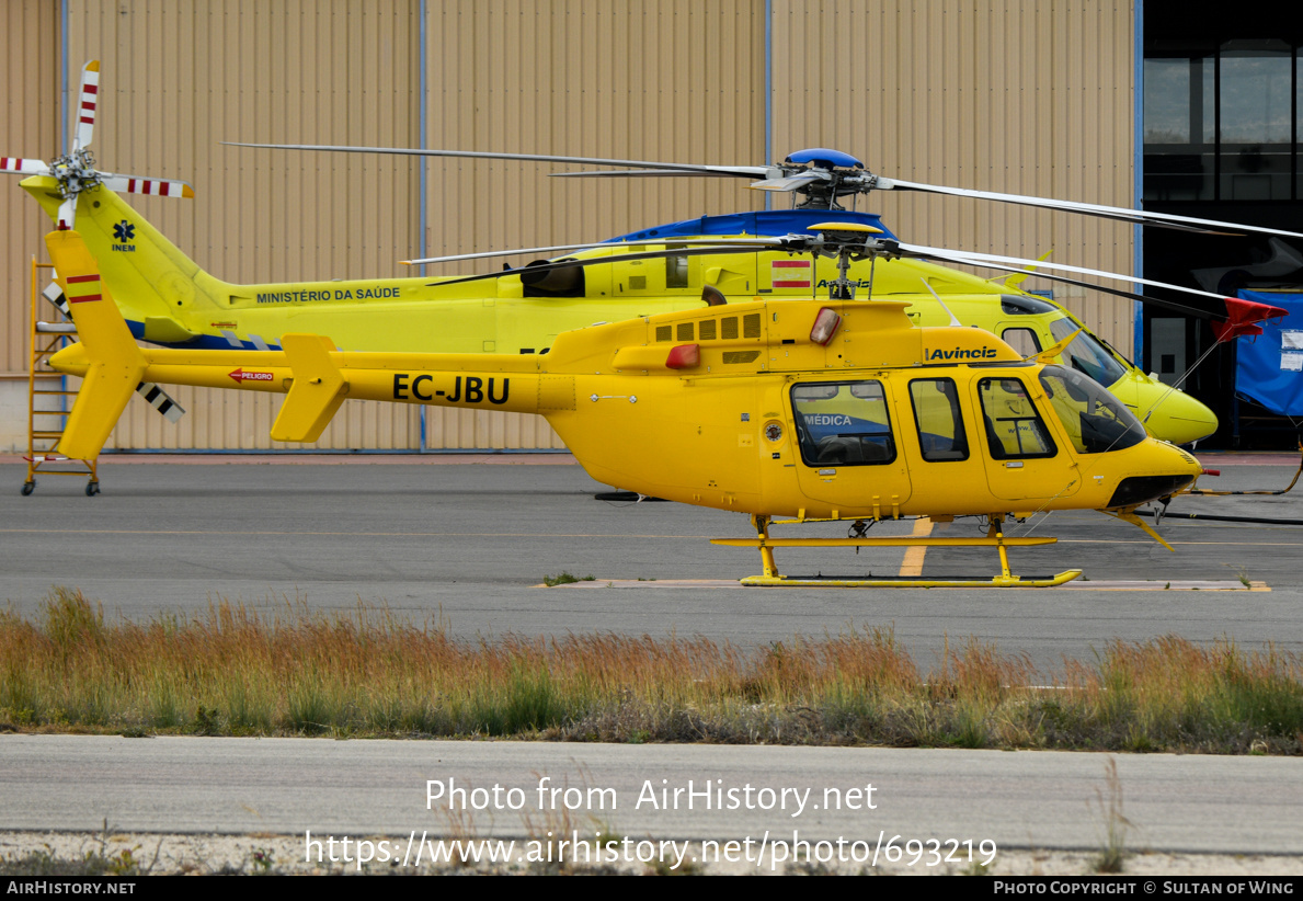 Aircraft Photo of EC-JBU | Bell 407 | Avincis | AirHistory.net #693219