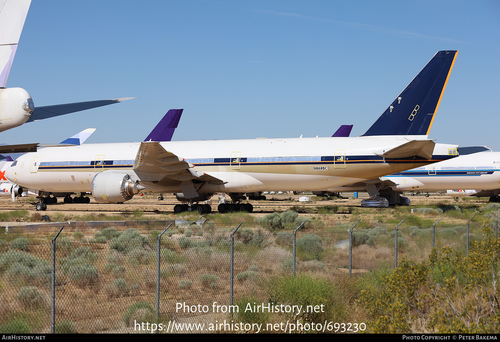 Aircraft Photo of N868BC | Boeing 777-212/ER | Singapore Airlines | AirHistory.net #693230